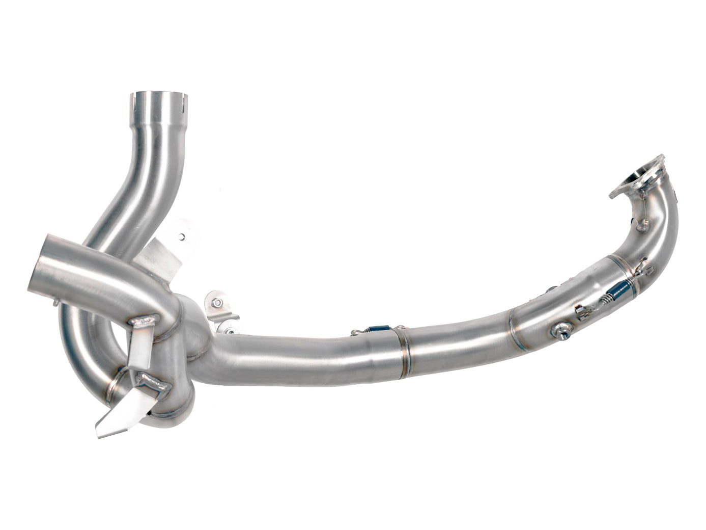 SPARK Ducati Multistrada 1200S (15/17) Steel Exhaust Collector (racing)