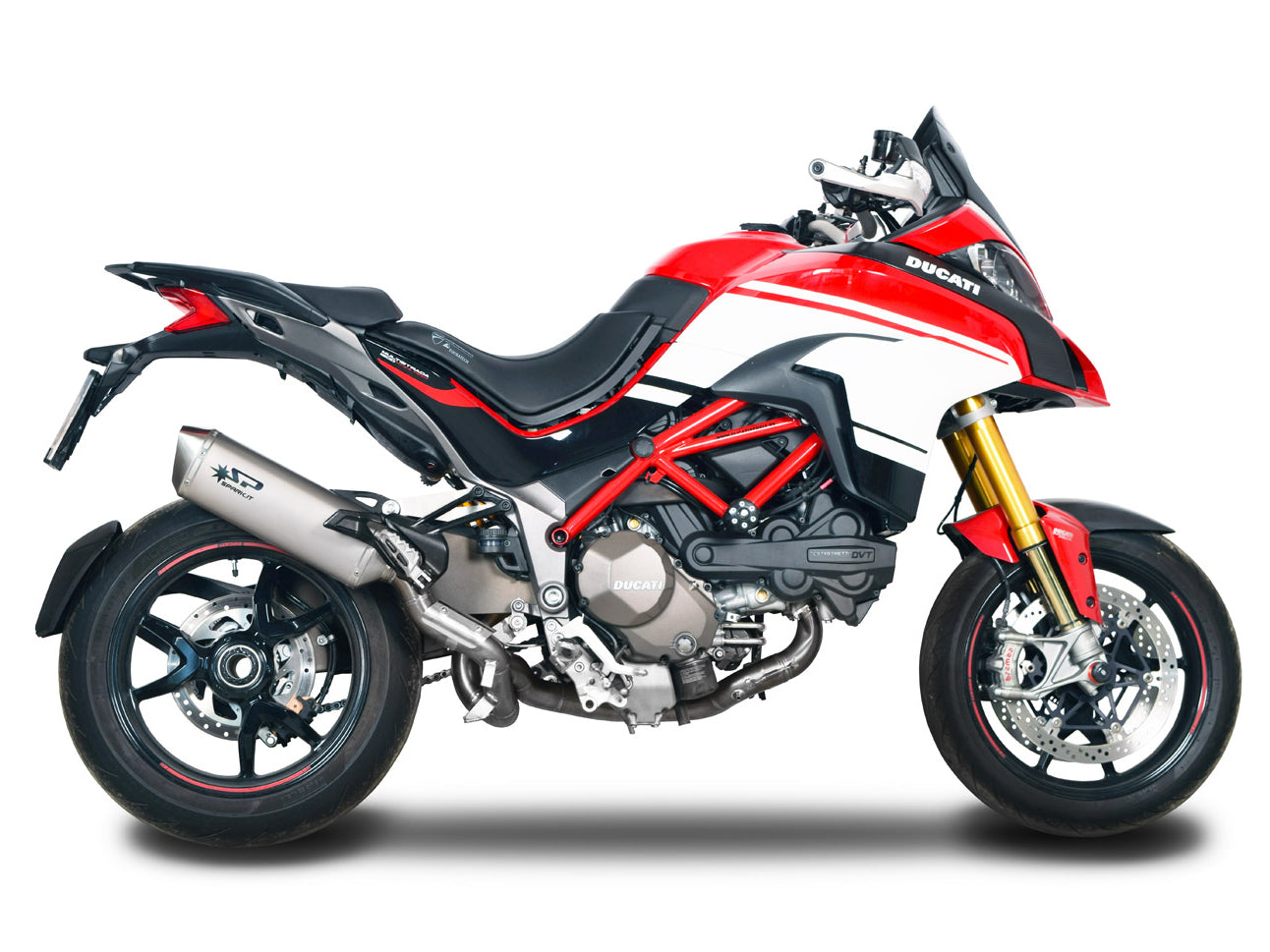 SPARK Ducati Multistrada 1200S (15/17) Steel Exhaust Collector (racing)