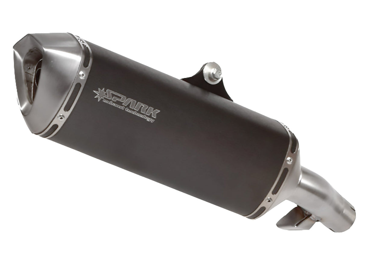 SPARK Honda NC700/NC750 Slip-on Exhaust "Force" (EU homologated; dark)