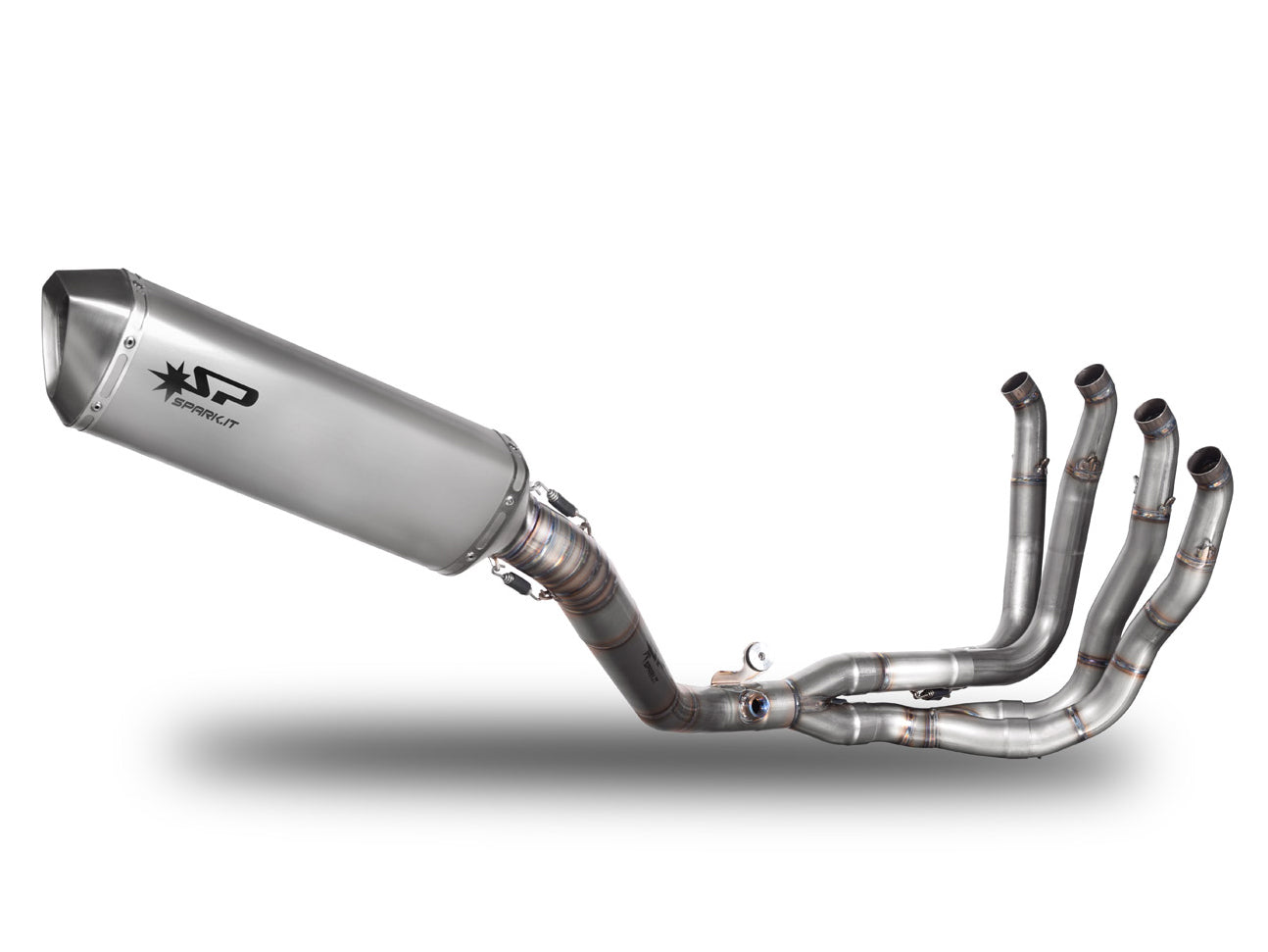 SPARK Honda CBR1000RR (17/19) Titanium Full Exhaust System "Force" (racing, 350 mm)