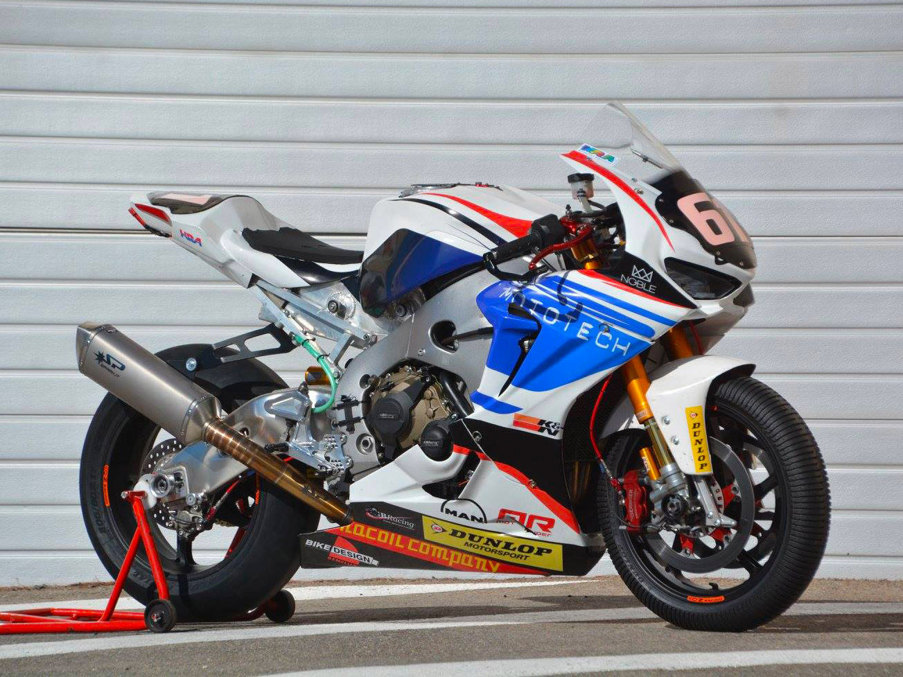 SPARK Honda CBR1000RR (17/19) Titanium Full Exhaust System "Force" (racing, 350 mm)