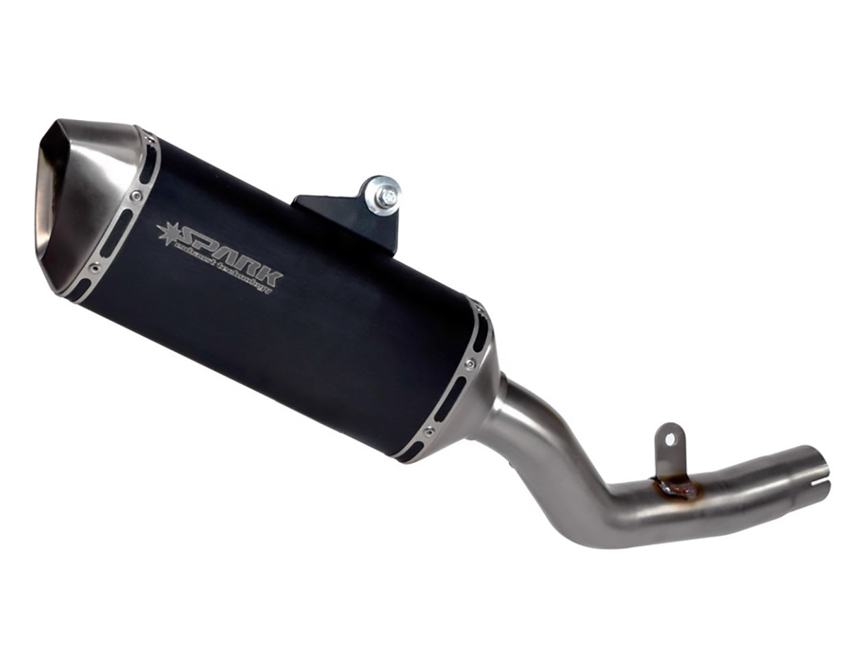 SPARK Kawasaki Z800/E Slip-on Exhaust "Force" (EU homologated)