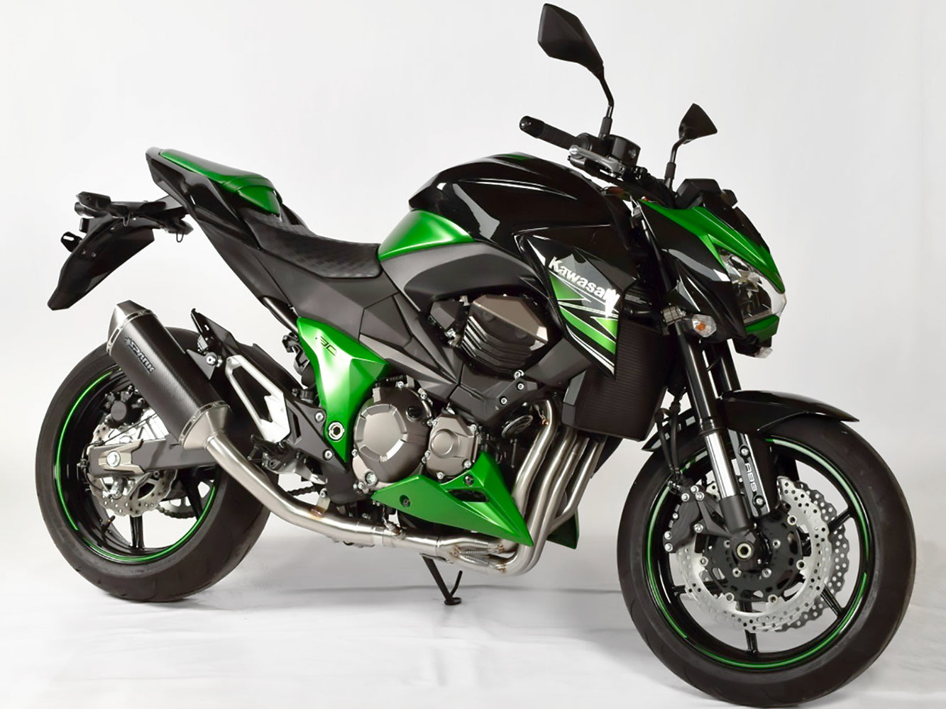 SPARK Kawasaki Z800/E Slip-on Exhaust "Force" (EU homologated)