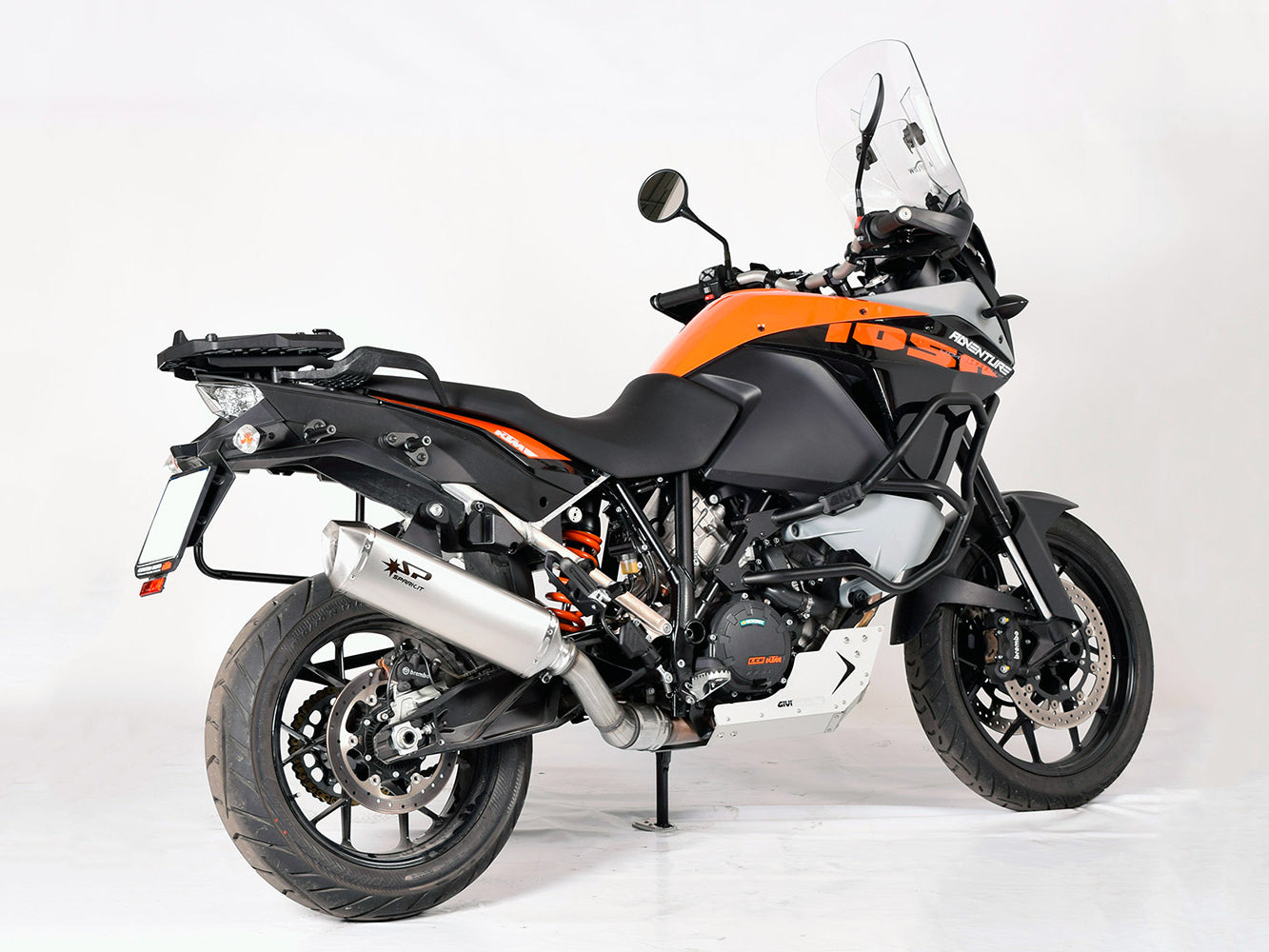 SPARK KTM 1050 Adventure Slip-on Exhaust "Force" (EU homologated)