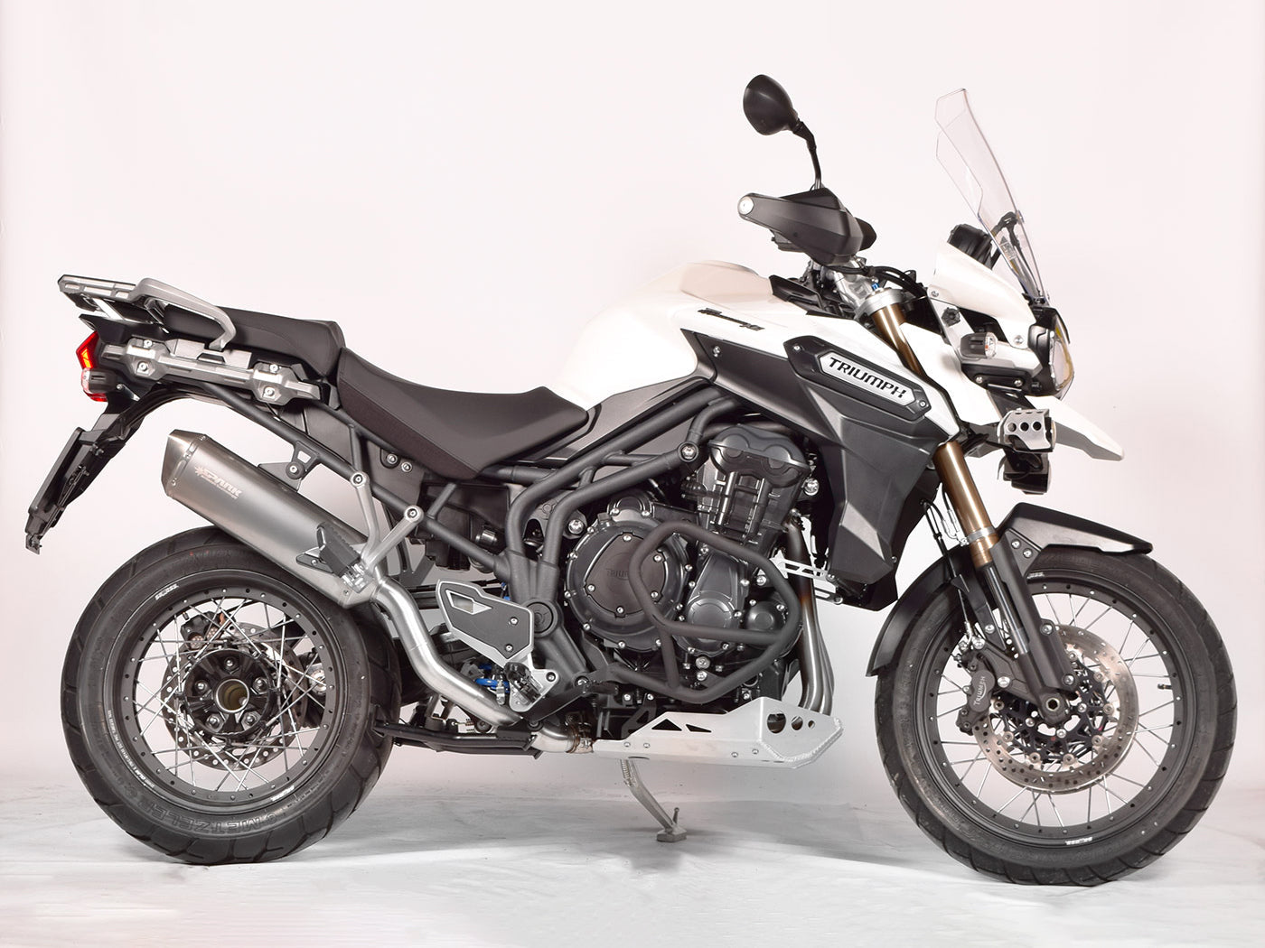 SPARK Triumph Tiger 1200 (12/16) Slip-on Exhaust "Force" (EU homologated)