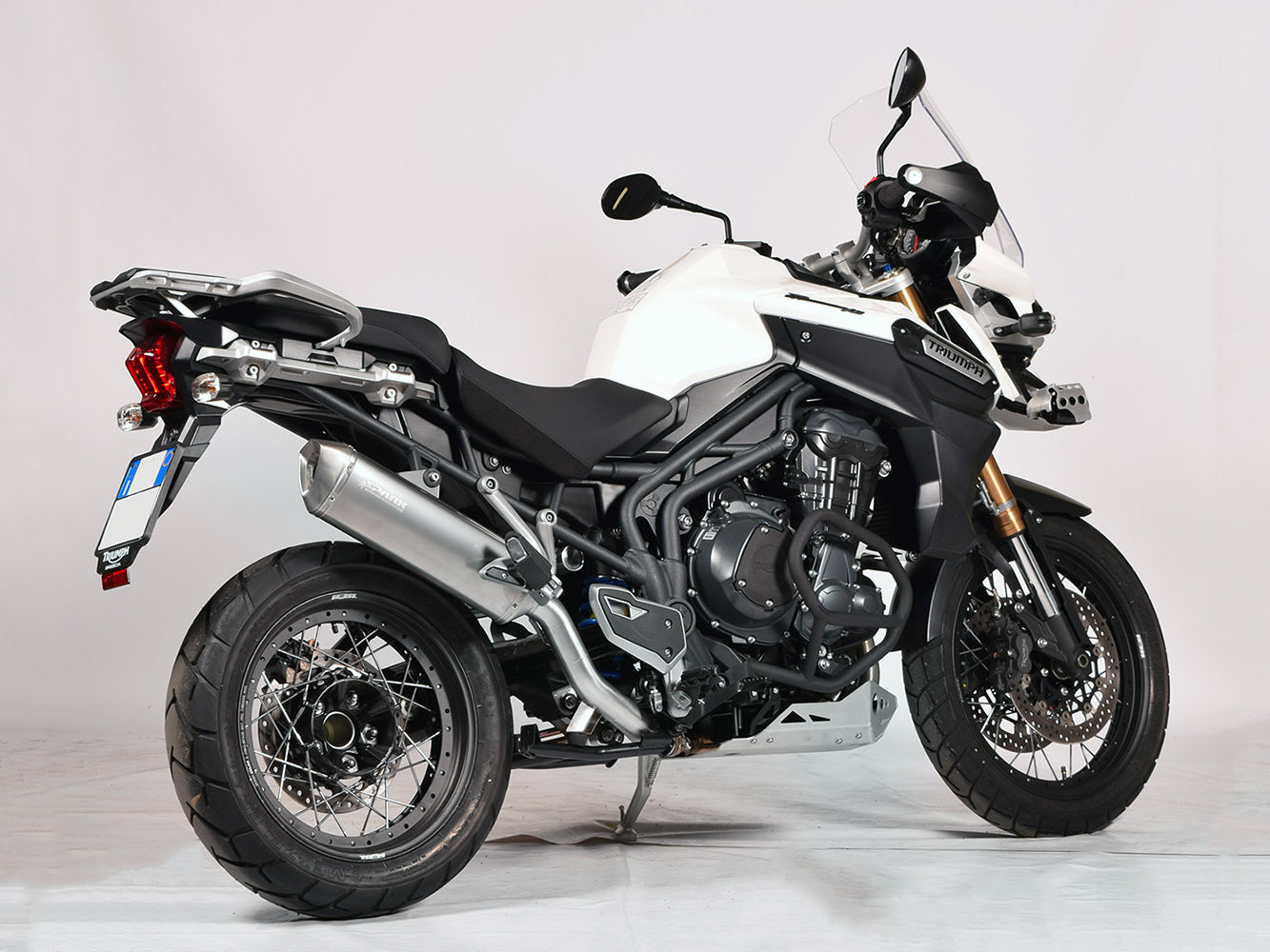 SPARK Triumph Tiger 1200 (12/16) Slip-on Exhaust "Force" (EU homologated)