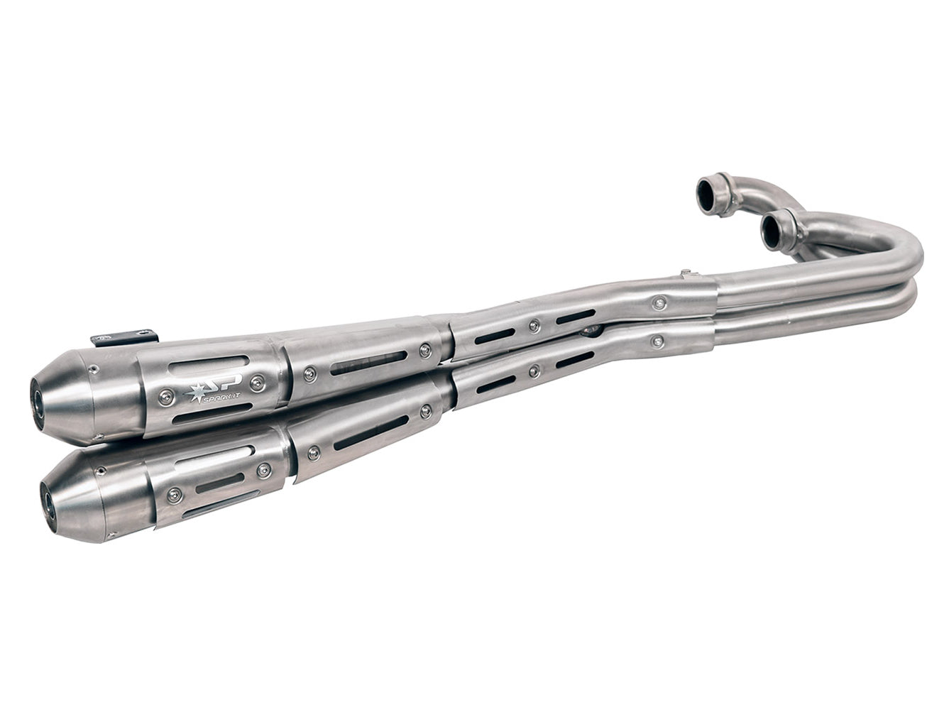 SPARK Triumph Scrambler 900 Full Exhaust System "Custom Works"