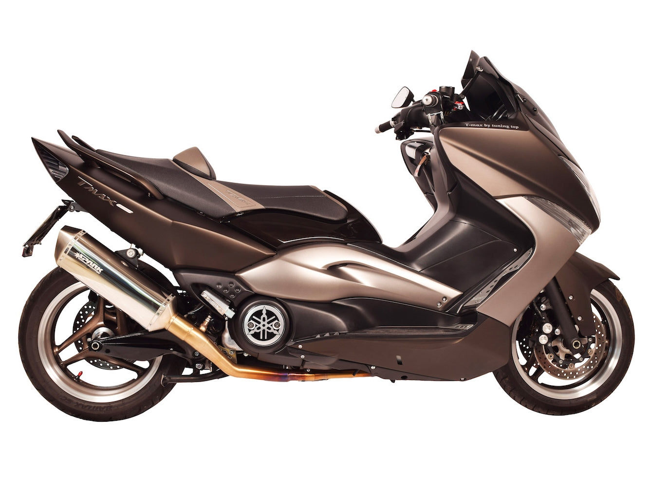 SPARK Yamaha TMAX 500 (00/07) Full Exhaust System "Force" (EU homologated)