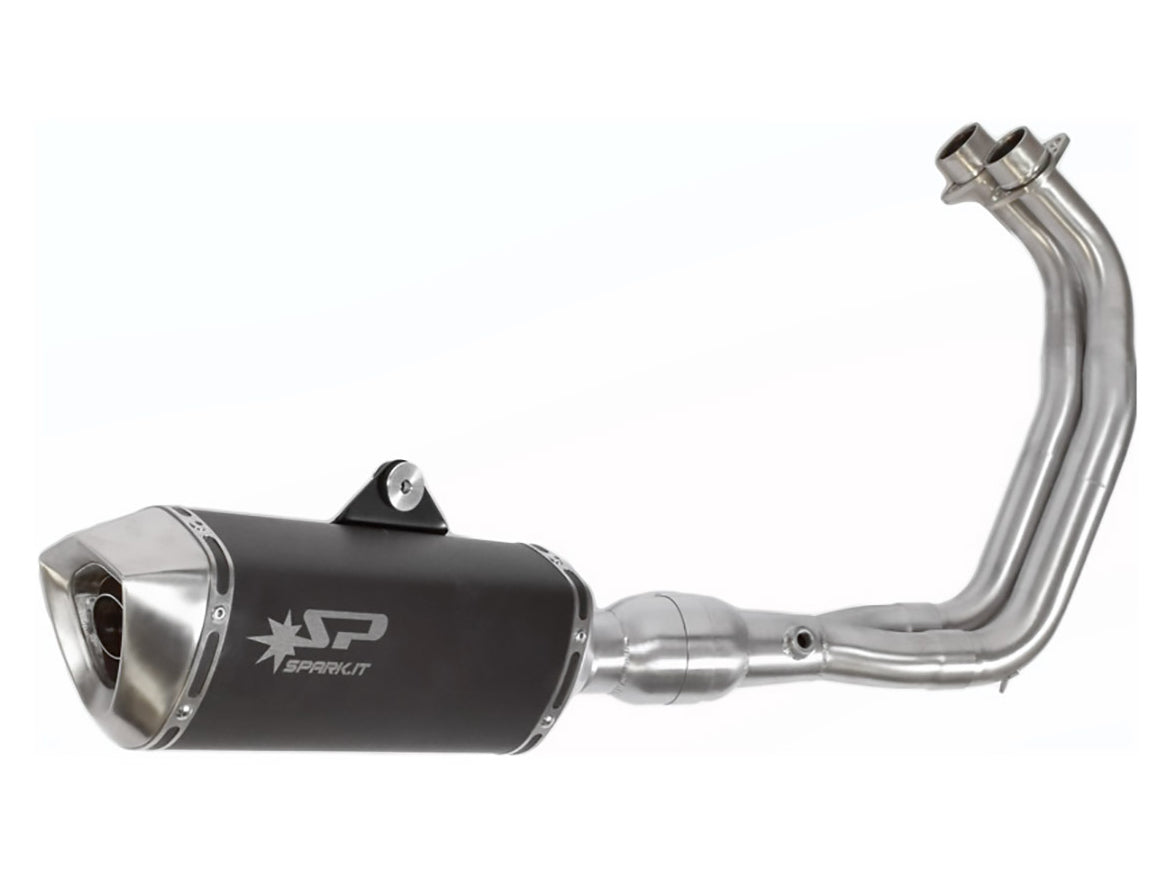 SPARK Yamaha MT-07/Tracer 700 Full Exhaust System "Force" (EU homologated; low position)