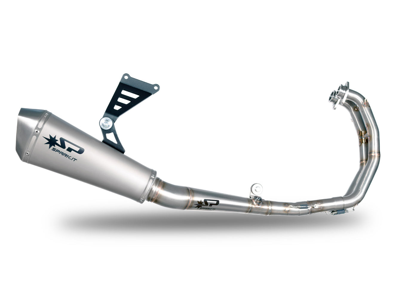 SPARK Yamaha YZF-R3 (2015+) Full Titanium Exhaust System "Konix" (racing)