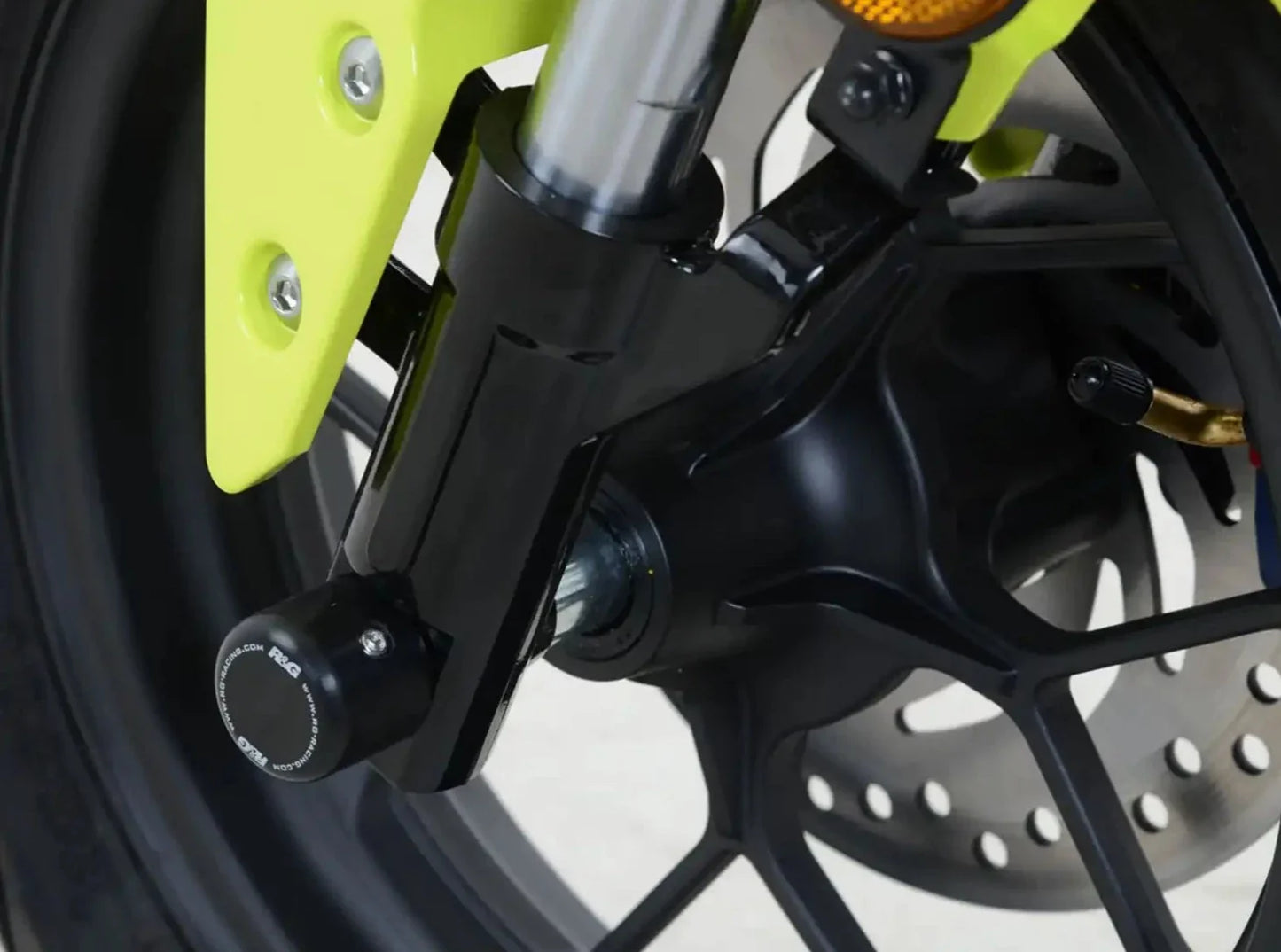 FP0102 - R&G RACING Honda / Kymco / Lexmoto Front Wheel Sliders