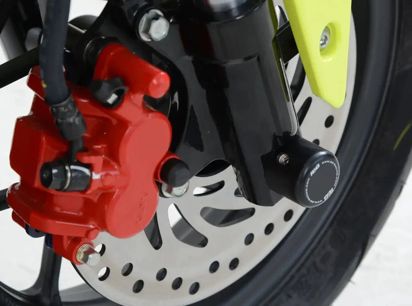 FP0102 - R&G RACING Honda / Kymco / Lexmoto Front Wheel Sliders