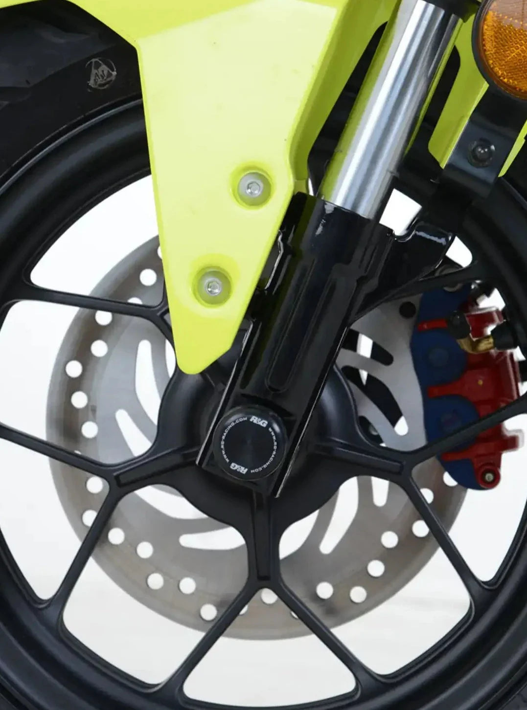 FP0102 - R&G RACING Honda / Kymco / Lexmoto Front Wheel Sliders