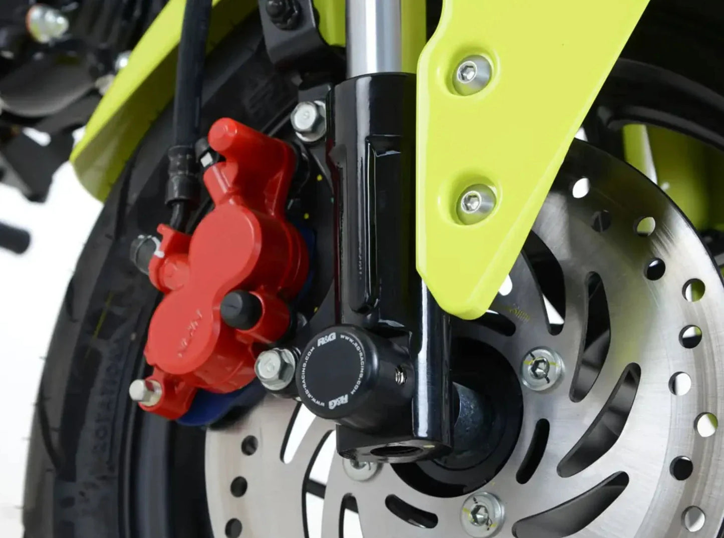 FP0102 - R&G RACING Honda / Kymco / Lexmoto Front Wheel Sliders