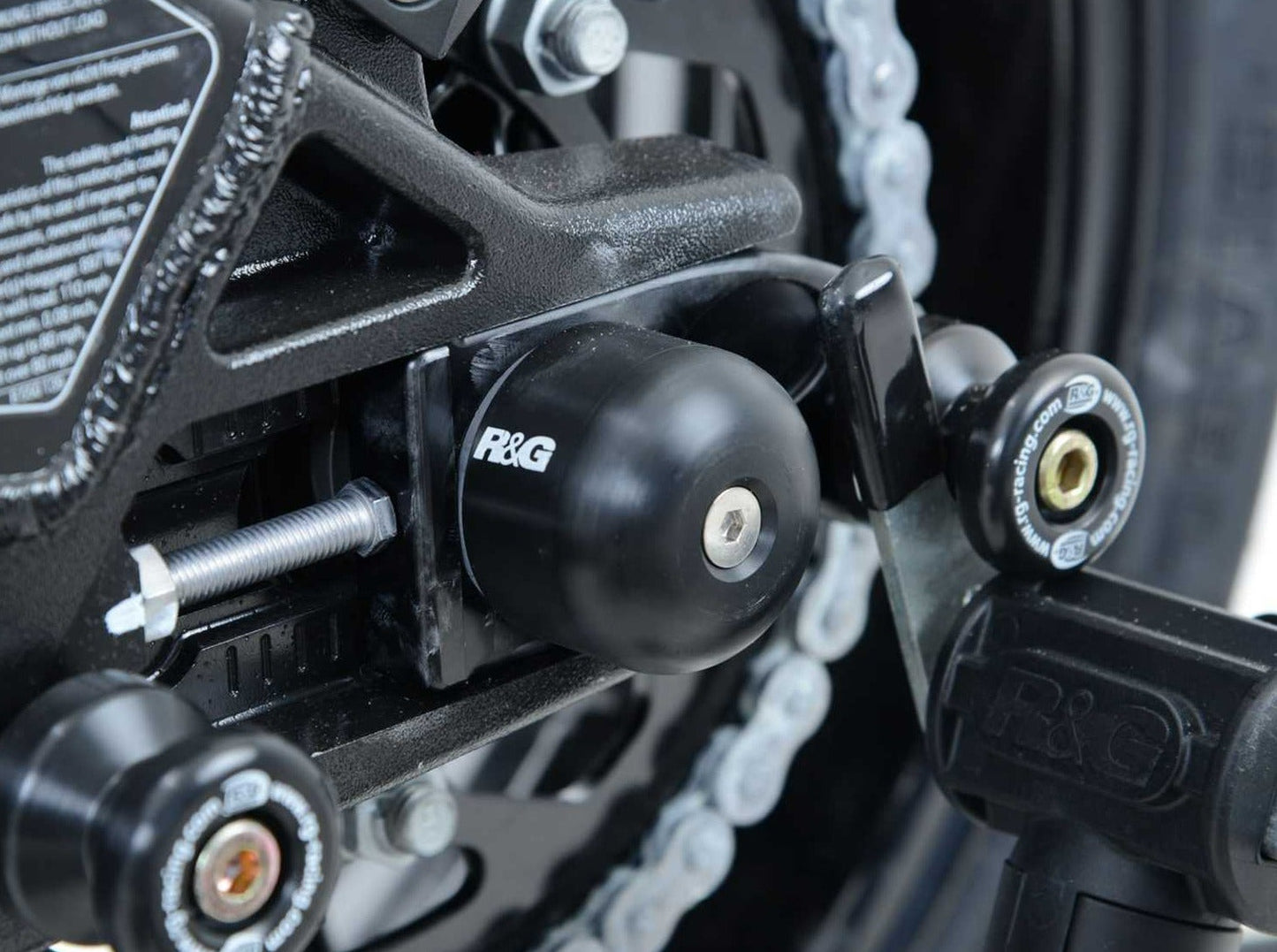 SP0057 - R&G RACING BMW / Suzuki / Yamaha Rear Wheel Sliders (swingarm)