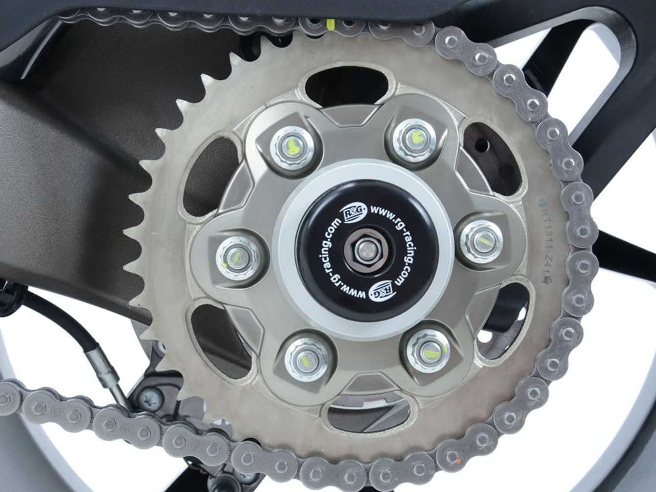 SBP0003 - R&G RACING MV Agusta Swingarm Spindle Blanking Plates