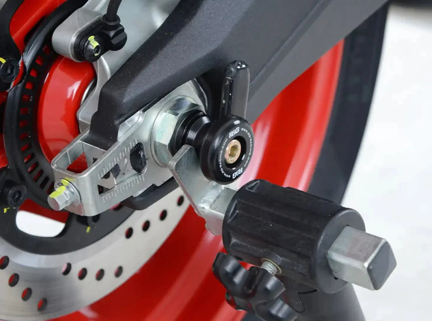SS0044 - R&G RACING Ducati Scrambler / Monster 797 Rear Wheel Sliders (paddock stand bobbins)
