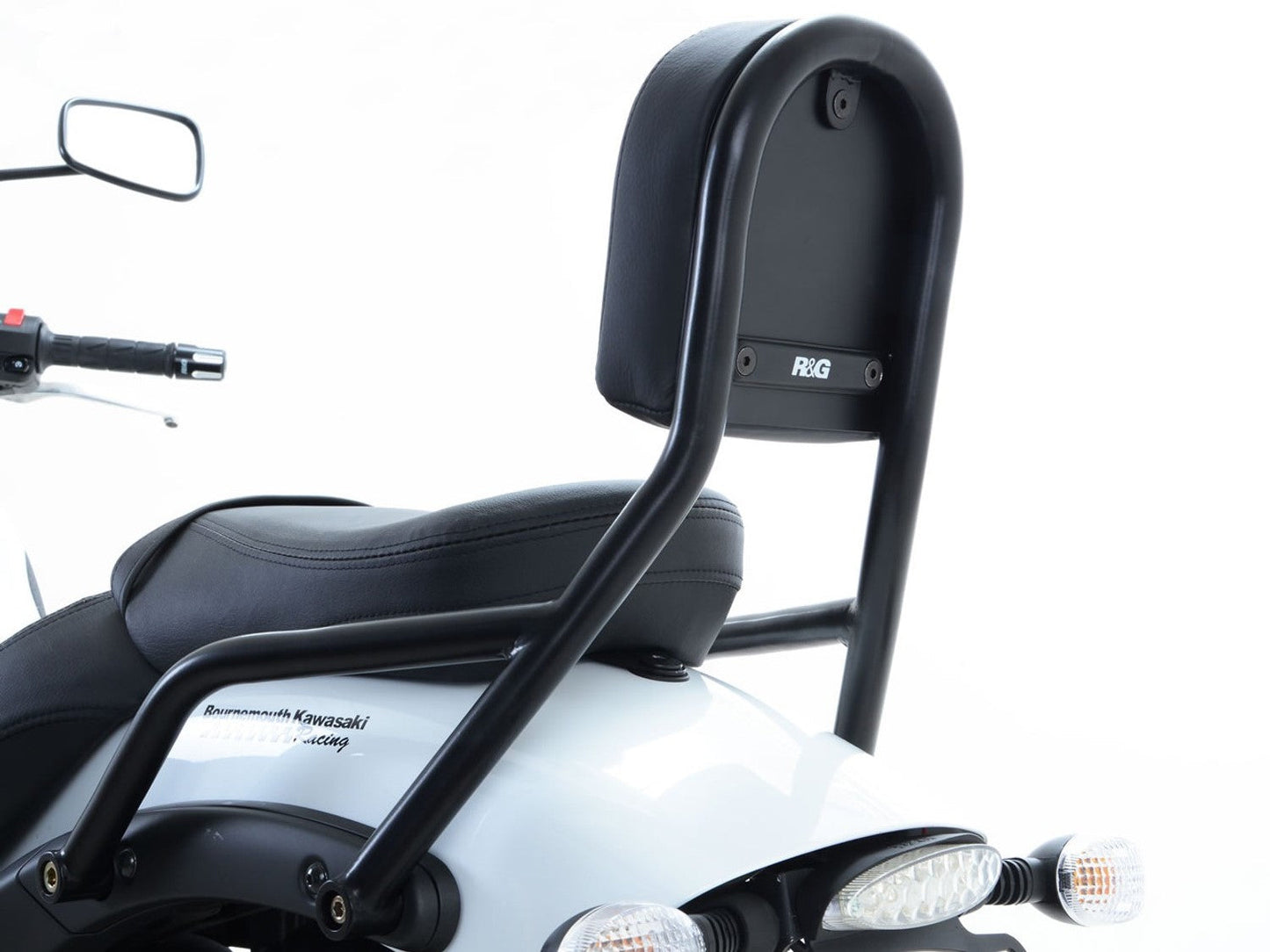 BR0001 - R&G RACING Kawasaki EN650 Vulcan (15/21) Back Rest (passenger)
