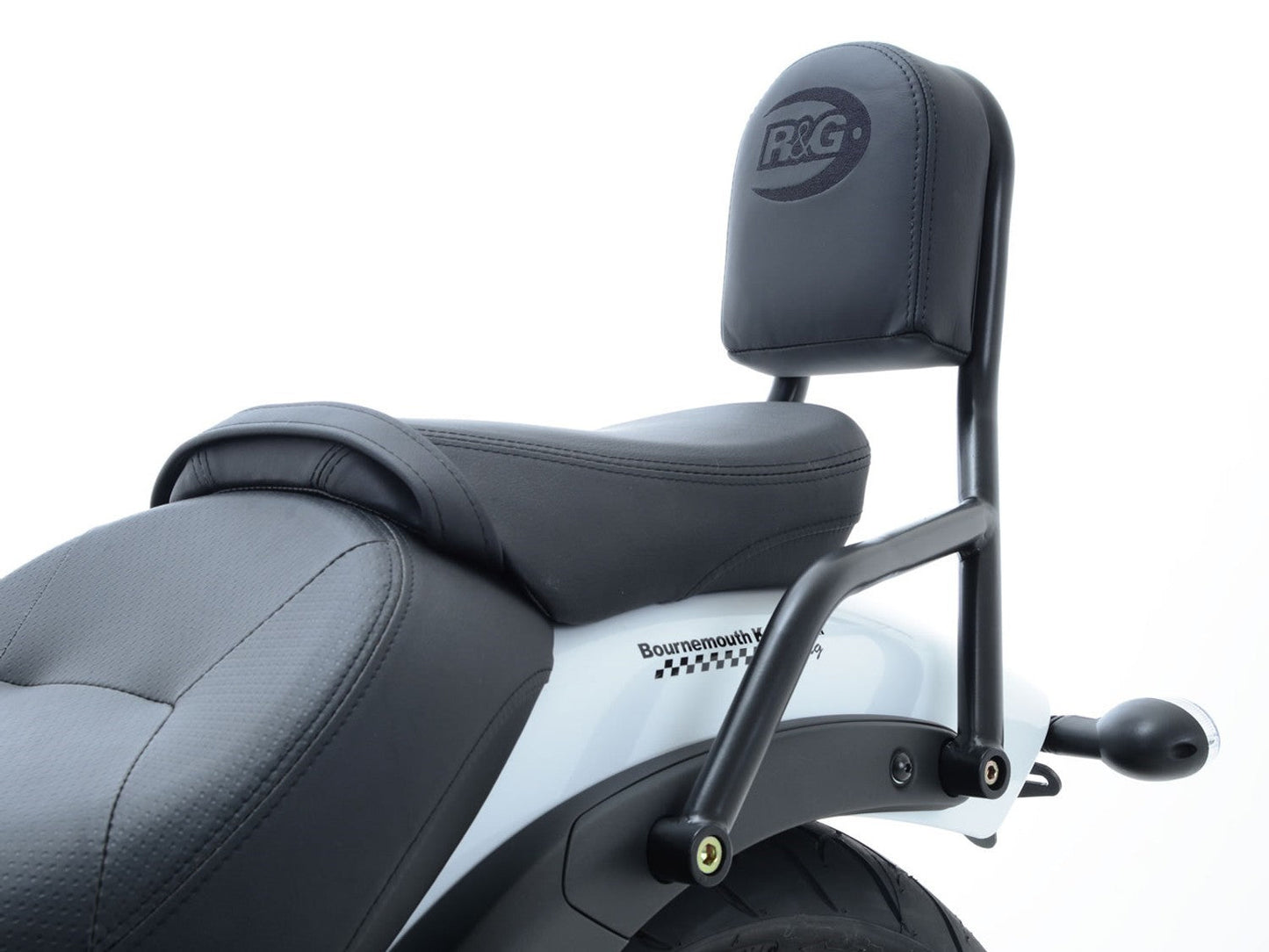 BR0001 - R&G RACING Kawasaki EN650 Vulcan (15/21) Back Rest (passenger)