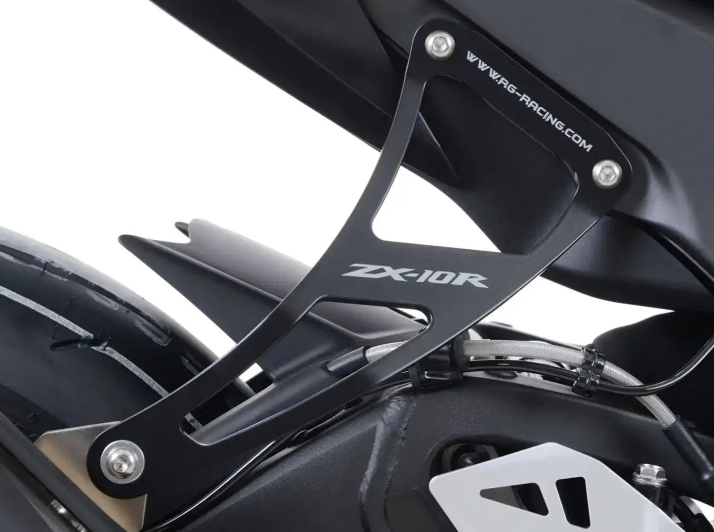 EH0047 - R&G RACING Kawasaki ZX-10R / ZX-10RR Exhaust Hanger & Blanking Plate Kit