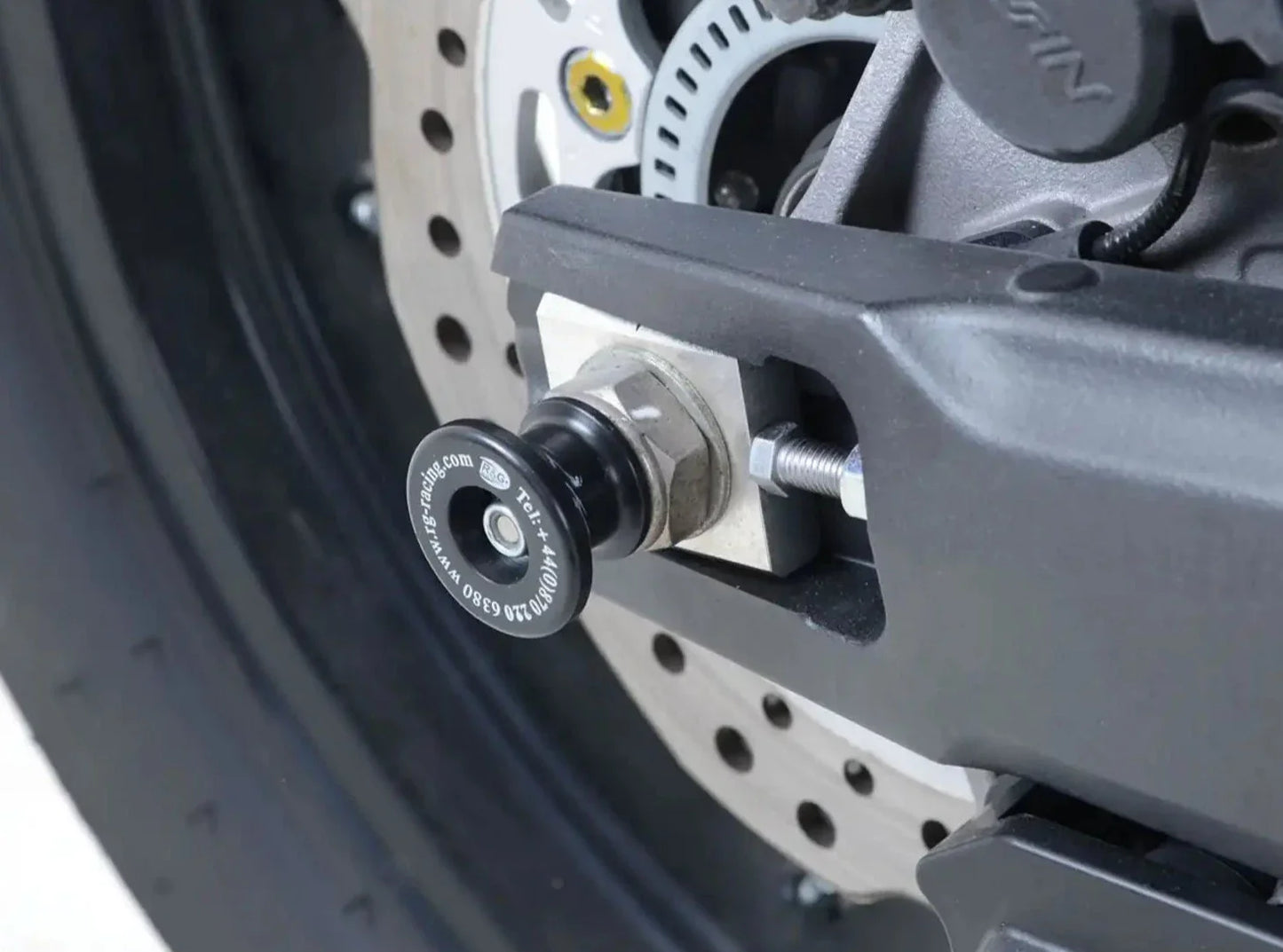 SS0045 - R&G RACING Honda Africa Twin / Adventure Sports Rear Wheel Sliders (paddock stand bobbins)