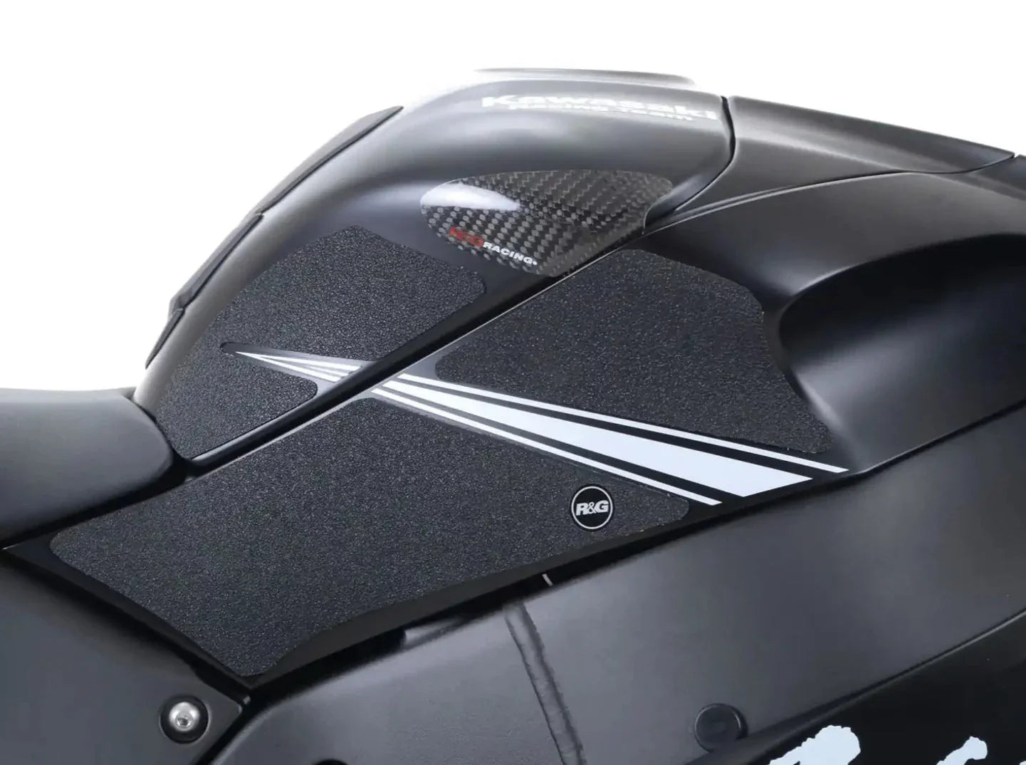 EZRG426 - R&G RACING Kawasaki ZX-10R (16/20) Fuel Tank Traction Grips