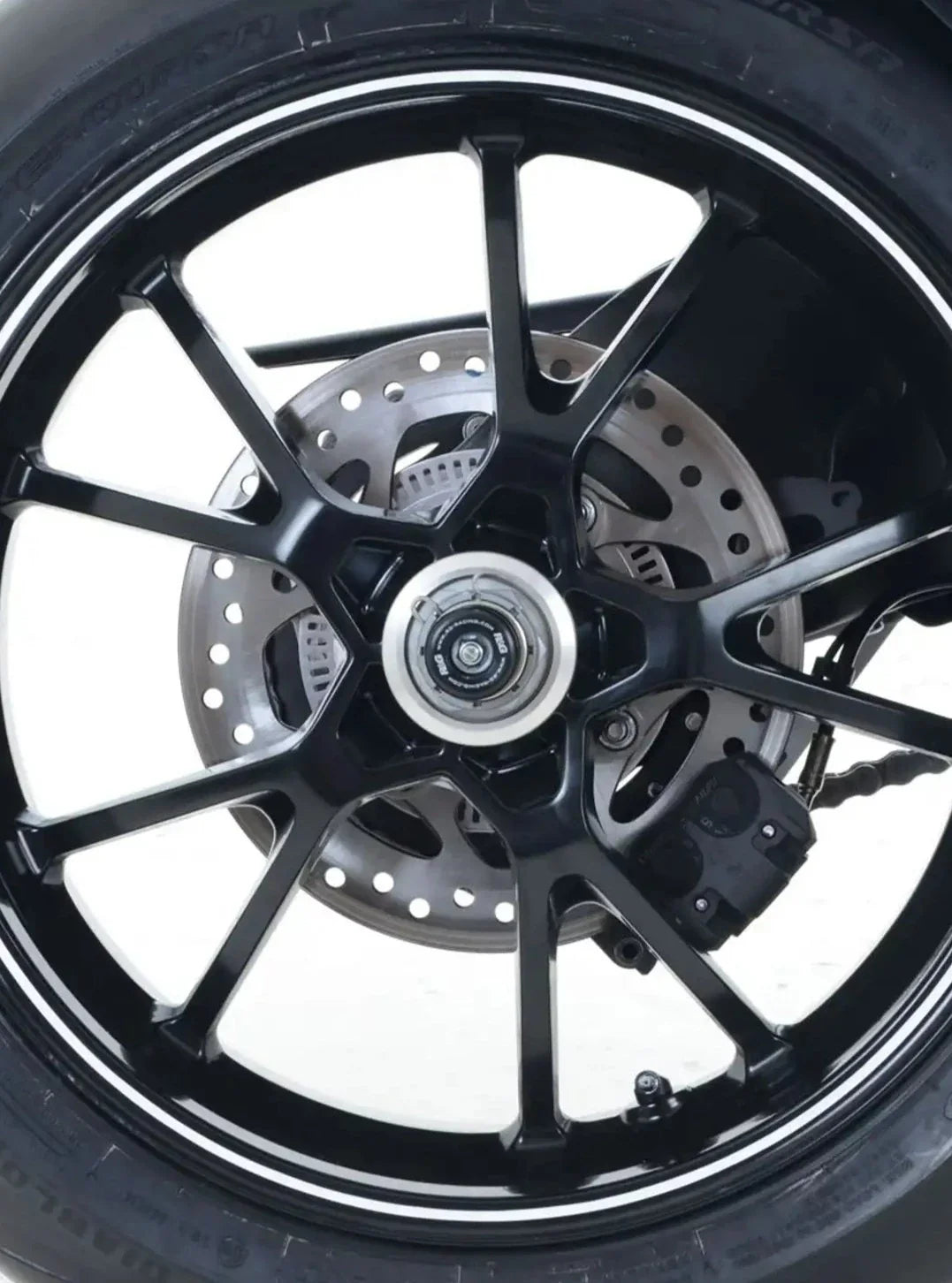 SS0032 - R&G RACING Triumph Speed Triple / S / R / RS Rear Wheel Sliders (paddock stand bobbins)