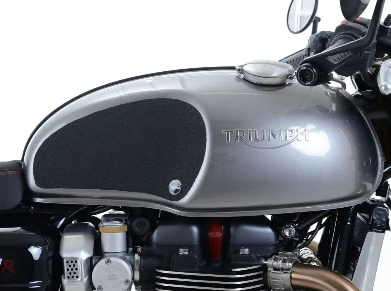 EZRG809 - R&G RACING Triumph Thruxton 1200 / R (16/18) Fuel Tank Traction Grips