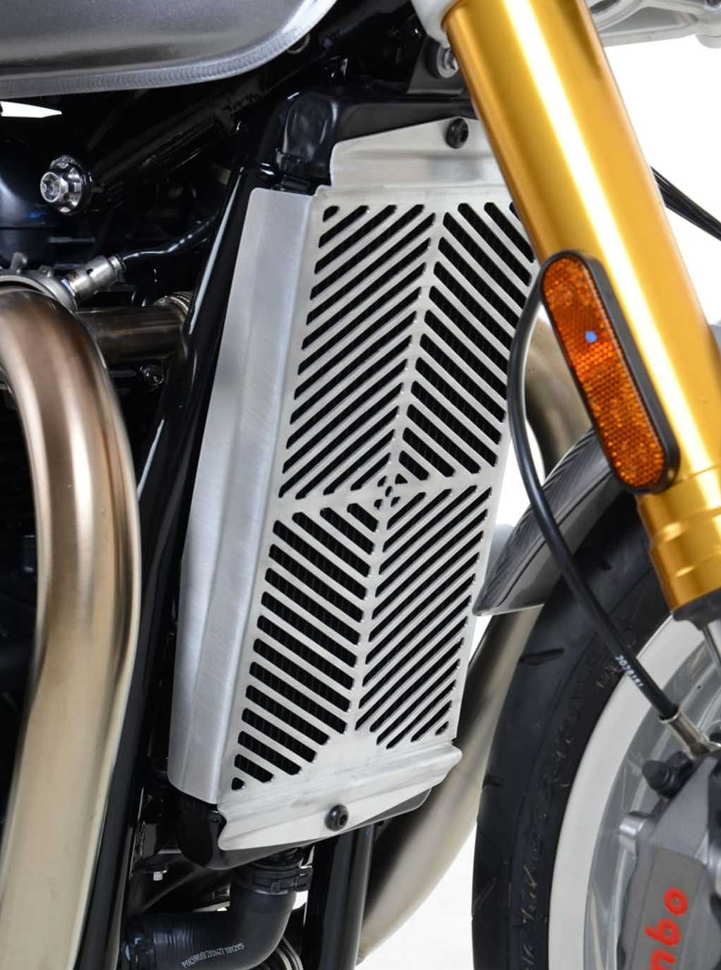 SRG0047 - R&G RACING Triumph Radiator Guard (steel)