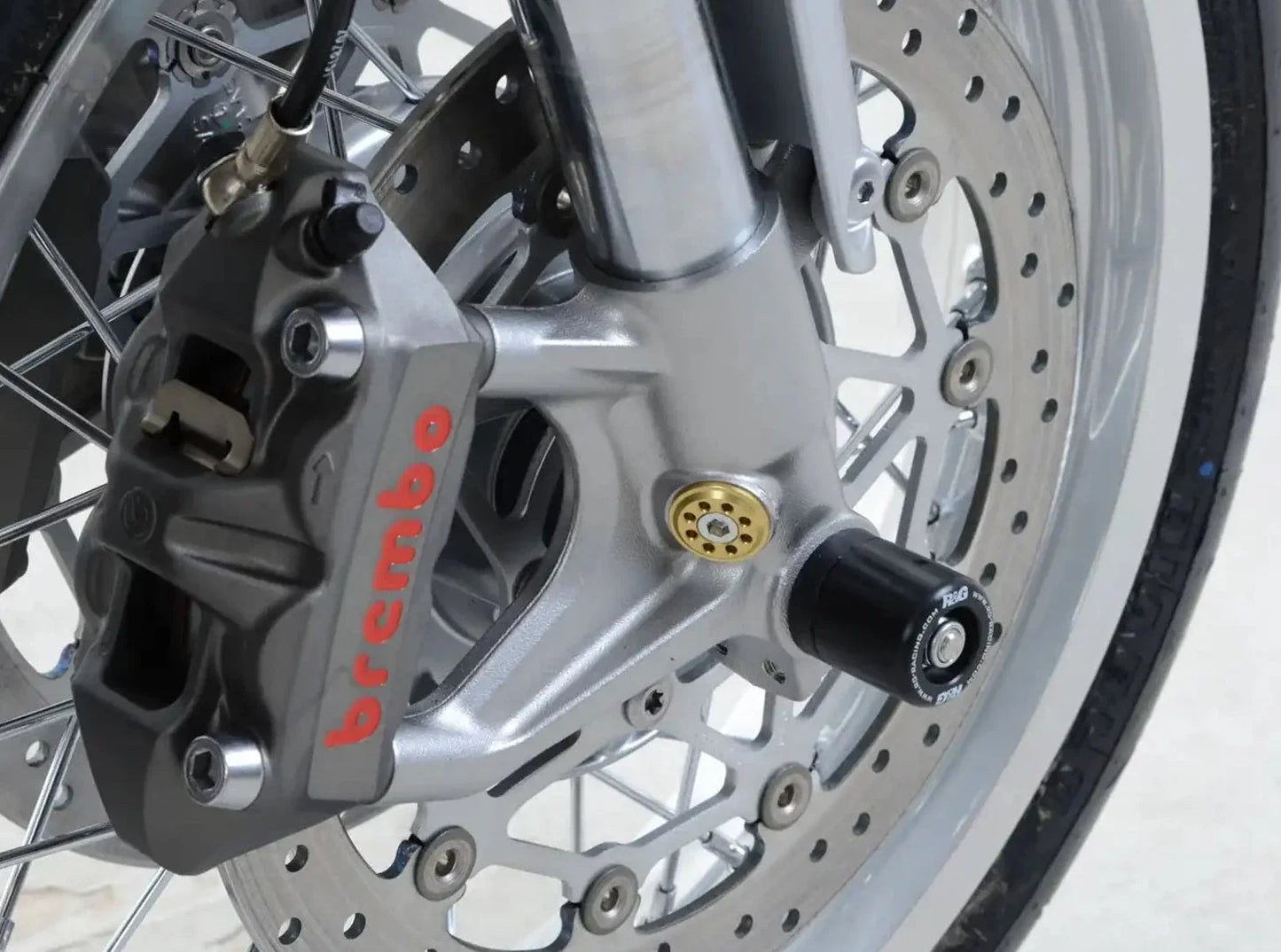 FP0188 - R&G RACING Triumph Speed Twin 1200 / Thruxton 1200 R Front Wheel Sliders