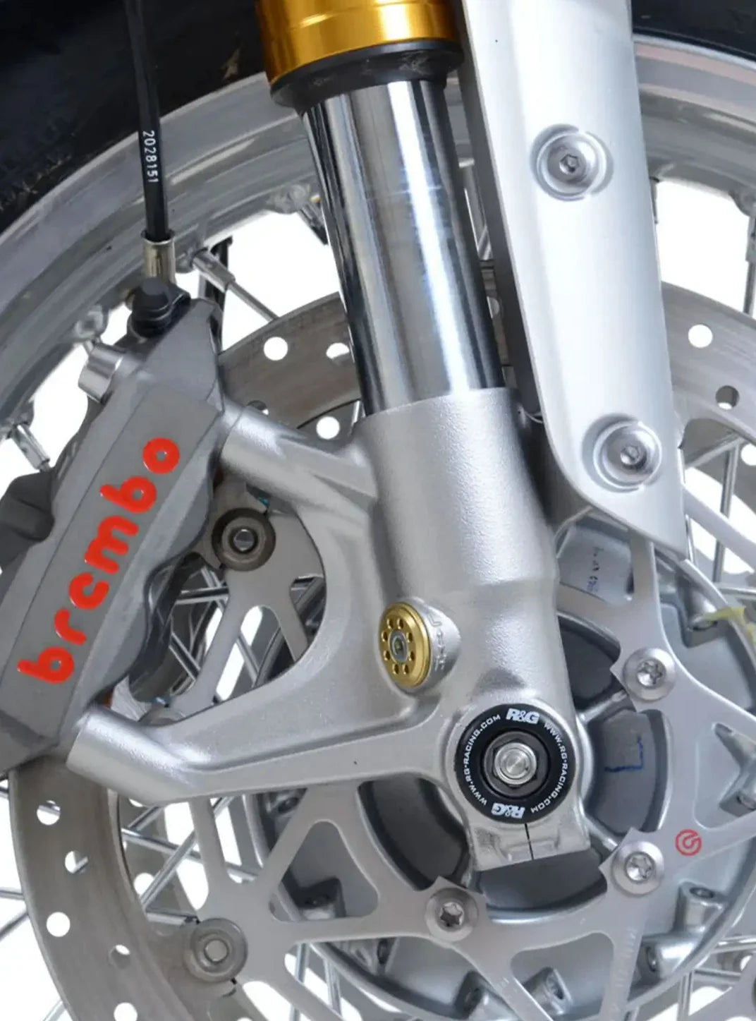 FP0188 - R&G RACING Triumph Speed Twin 1200 / Thruxton 1200 R Front Wheel Sliders