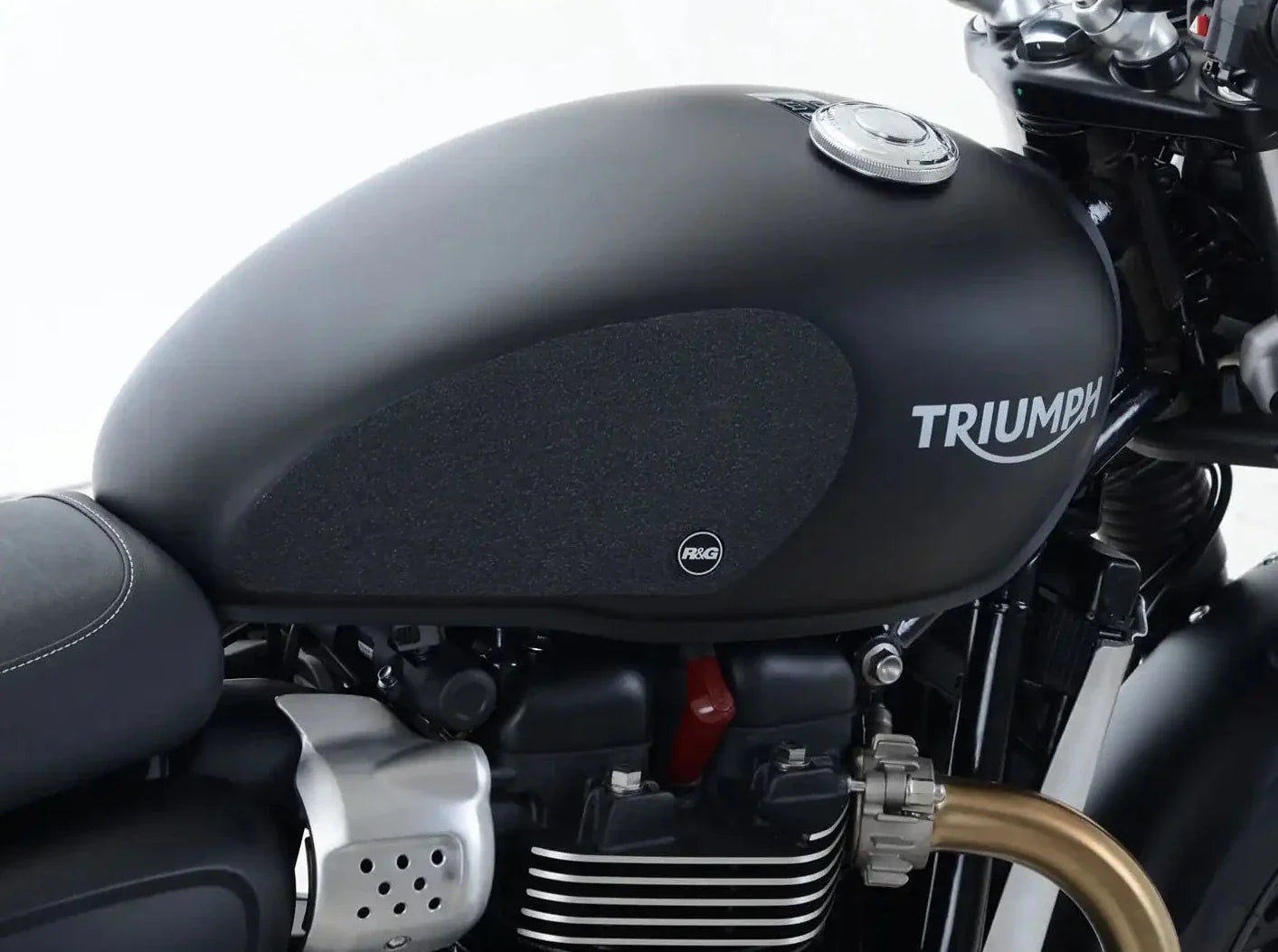 EZRG811 - R&G RACING Triumph Street Twin Fuel Tank Traction Grips