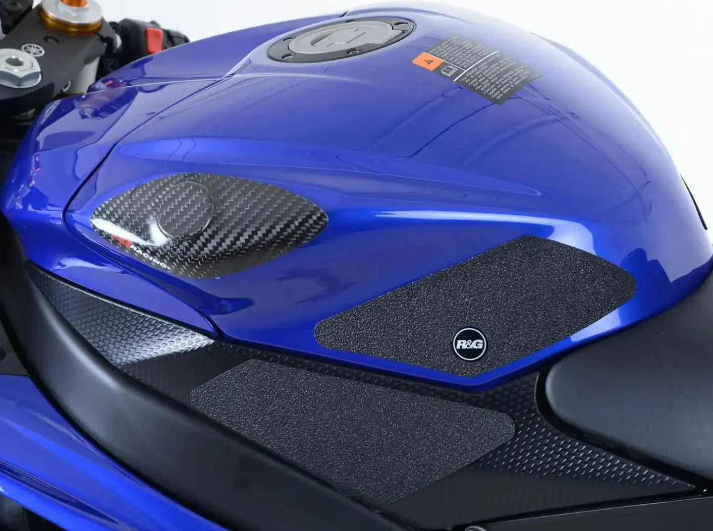 EZRG906 - R&G RACING Yamaha YZF-R6 (12/16) Fuel Tank Traction Grips