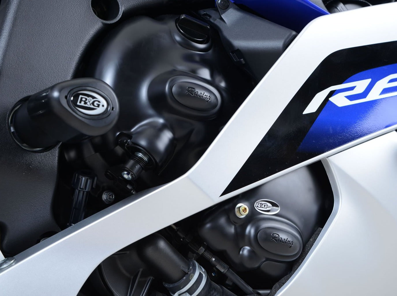 R&G RACING Yamaha YZF-R6 (2006+) Engine Covers Protection Kit (3 pcs, racing)