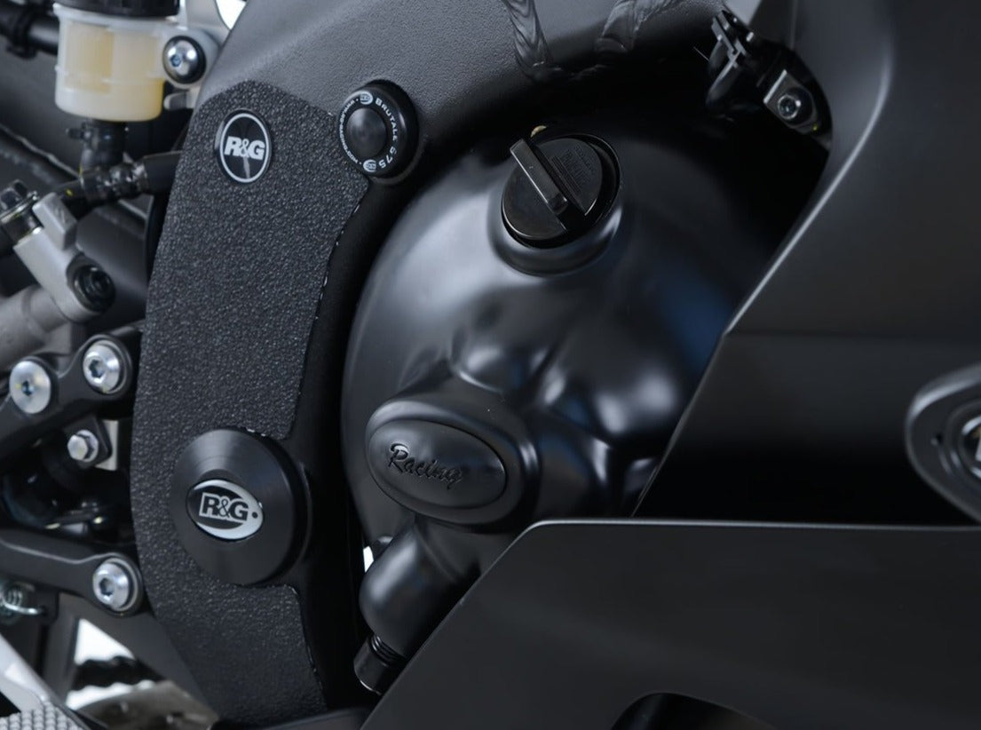 R&G RACING Yamaha YZF-R6 (2008+) Clutch Cover Protection (right side, racing)
