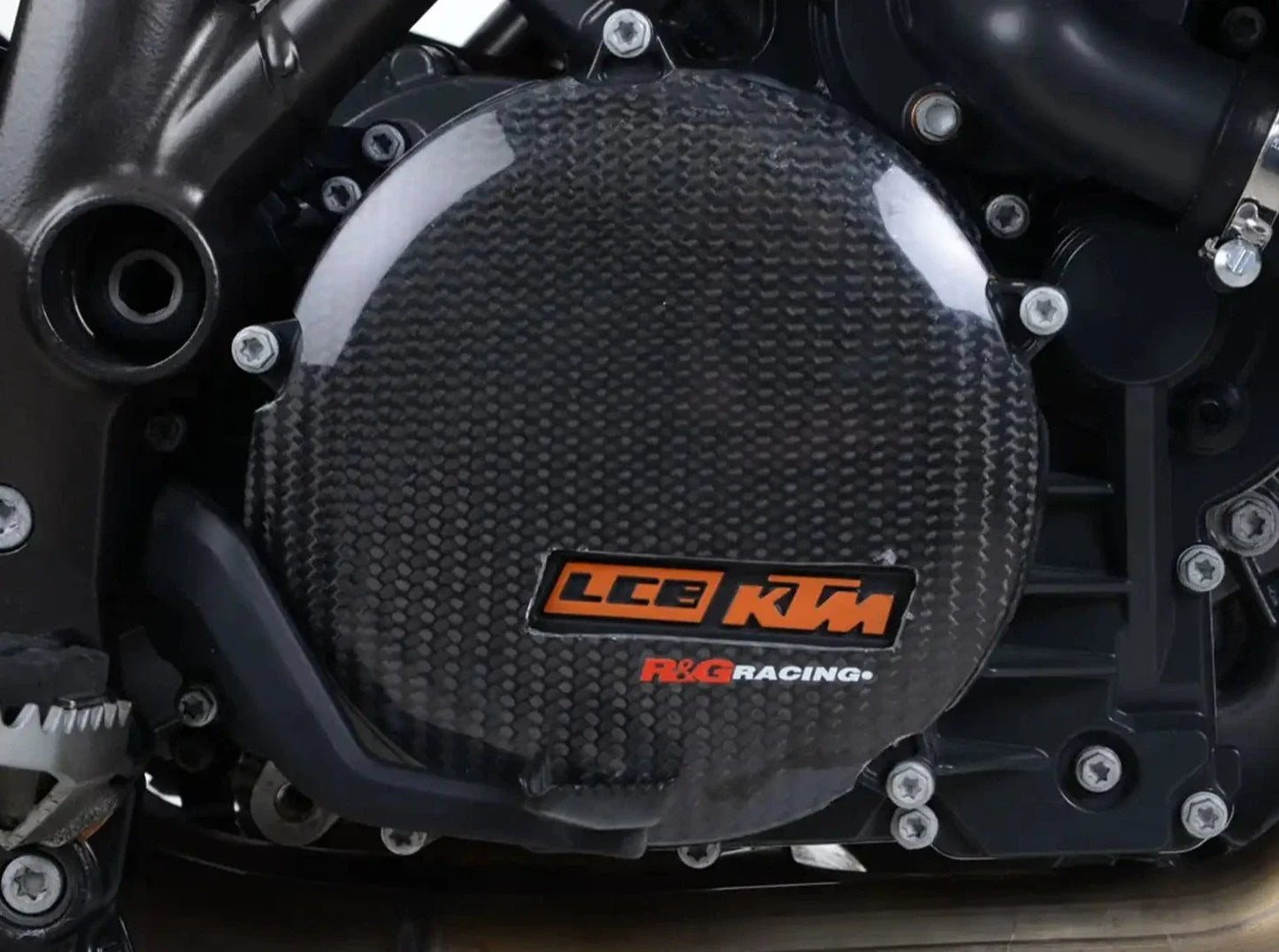 ECS0103 - R&G RACING KTM 1050 Adventure / 1290 Super Adventure / Super Duke R Carbon Engine Case Slider (right)