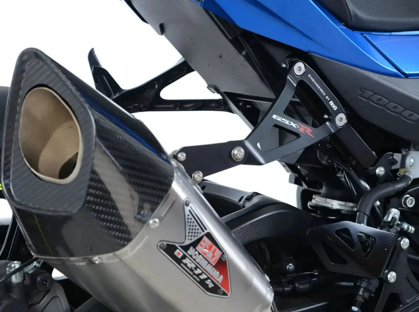 EH0077 - R&G RACING Suzuki GSX-R1000 / R1000R (2017+) Exhaust Hanger & Blanking Plate Kit