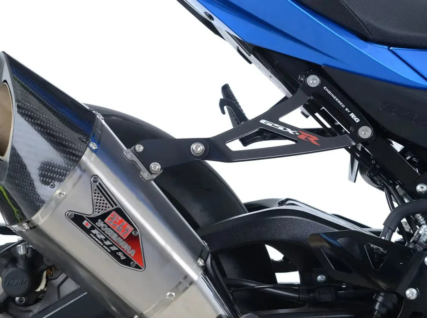 EH0077 - R&G RACING Suzuki GSX-R1000 / R1000R (2017+) Exhaust Hanger & Blanking Plate Kit