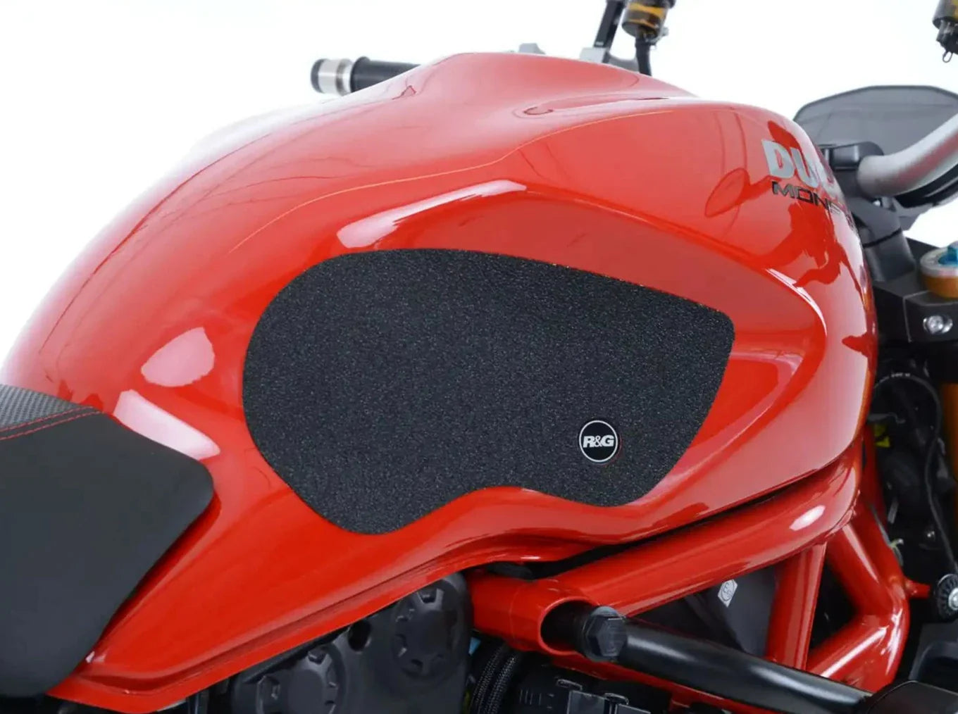 EZRG214 - R&G RACING Ducati Monster 1100 / EVO / 1200 S / 797 Fuel Tank Traction Grips