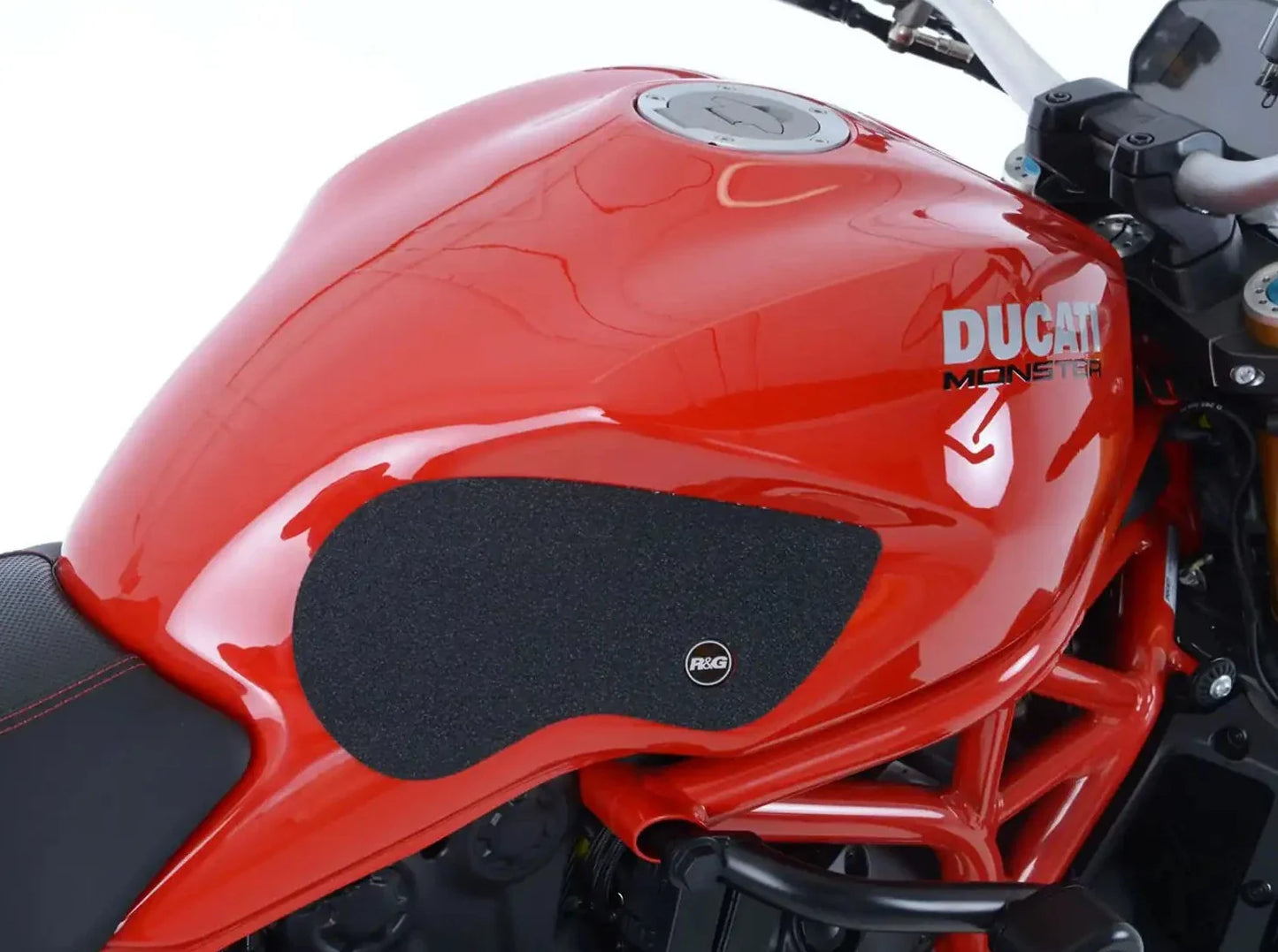 EZRG214 - R&G RACING Ducati Monster 1100 / EVO / 1200 S / 797 Fuel Tank Traction Grips