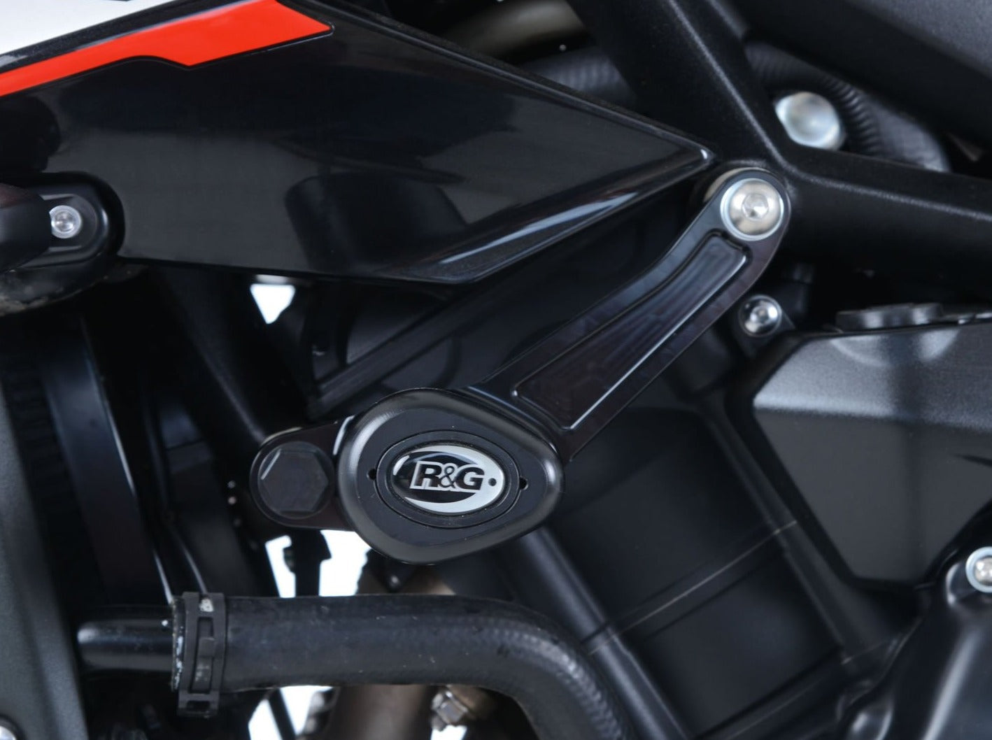 CP0430 - R&G RACING Triumph Street Triple S / R / RS Frame Crash Protection Sliders "Aero"
