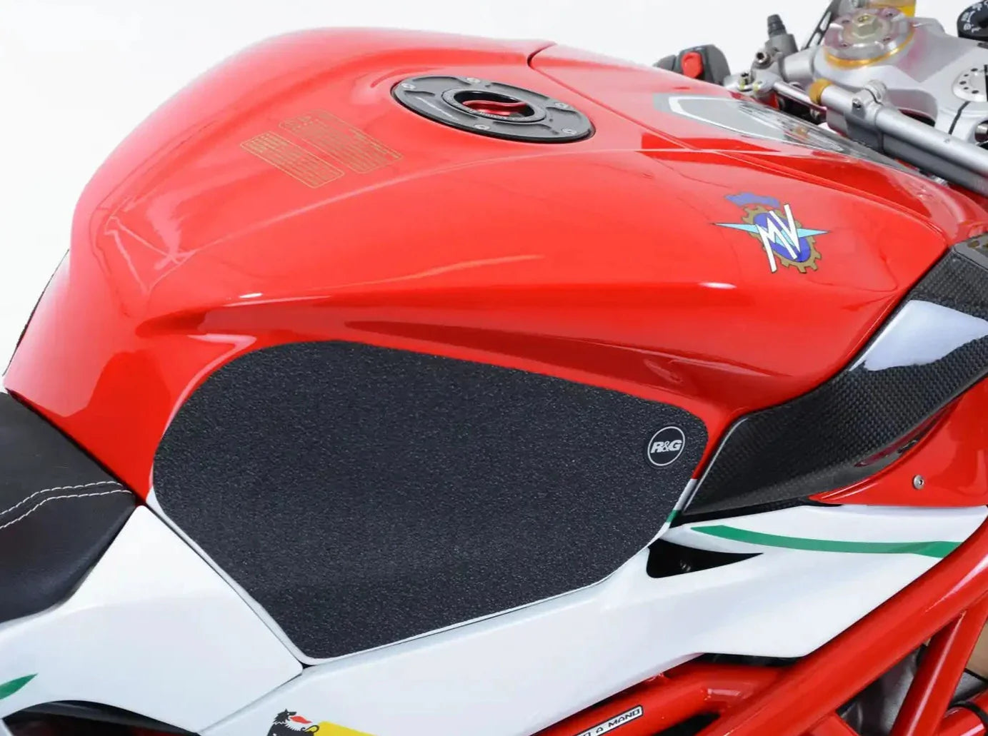 EZRG603 - R&G RACING MV Agusta F4 750 / 1000R / RR / RC Fuel Tank Traction Grips