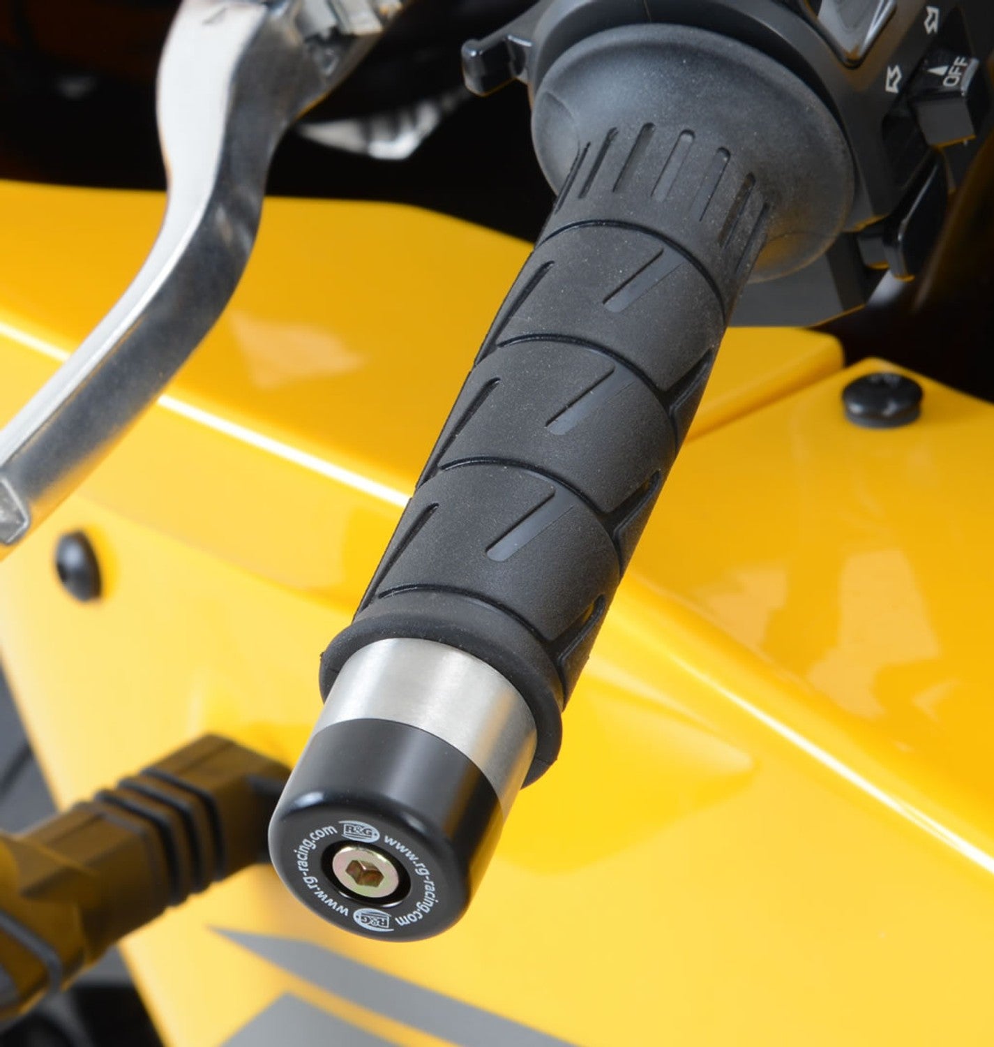 BE0027 - R&G RACING Aprilia RS125 (06/12) Handlebar End Sliders