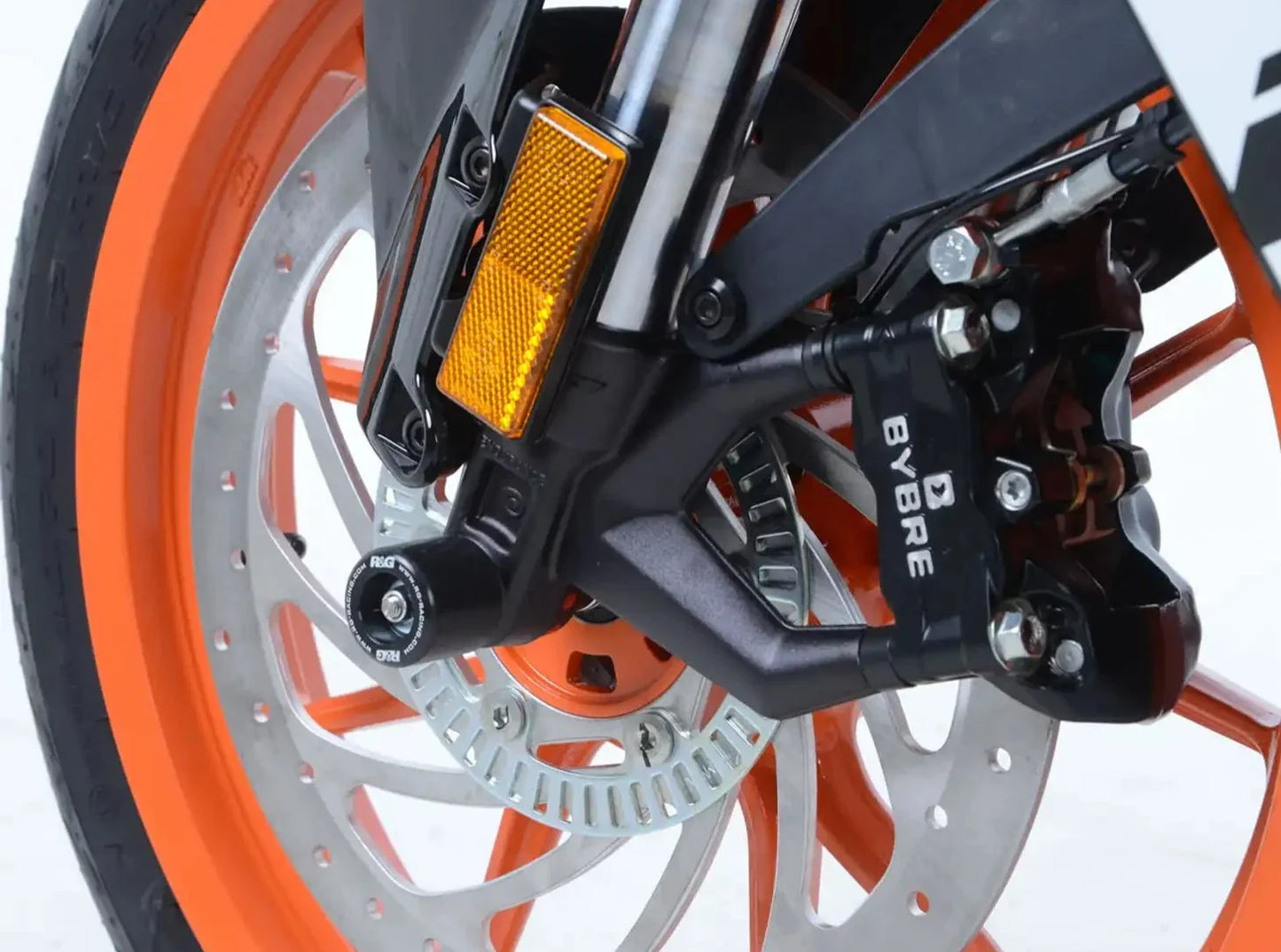 FP0106 - R&G RACING KTM / Husqvarna Front Wheel Sliders