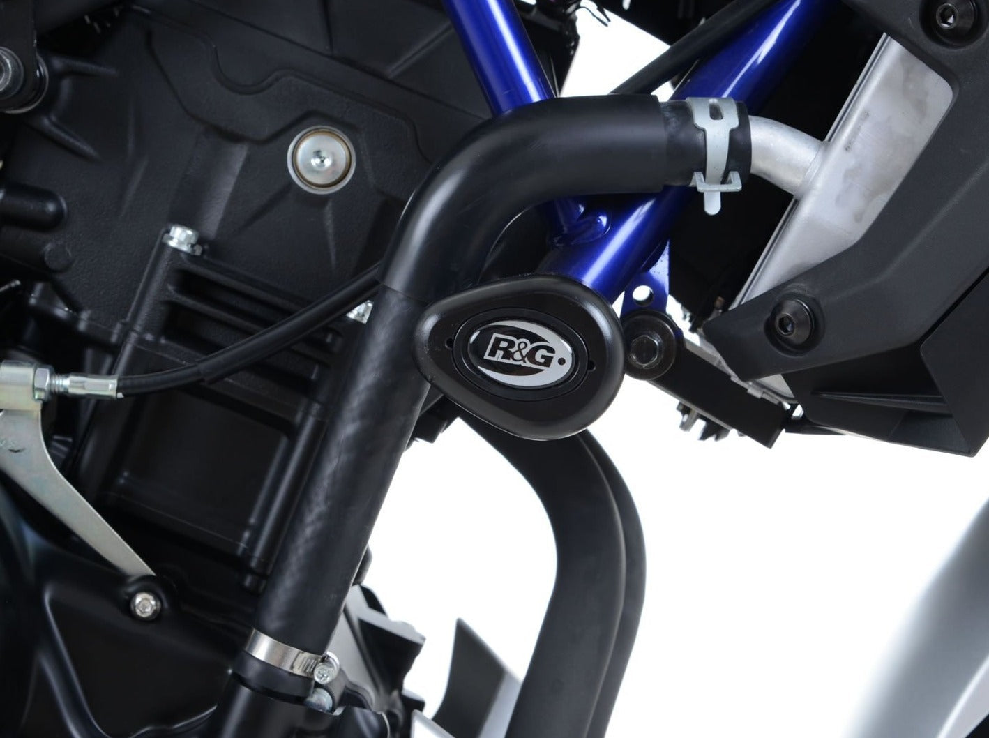 CP0406 - R&G RACING Yamaha MT-25 / MT-03 Frame Crash Protection Sliders "Aero"