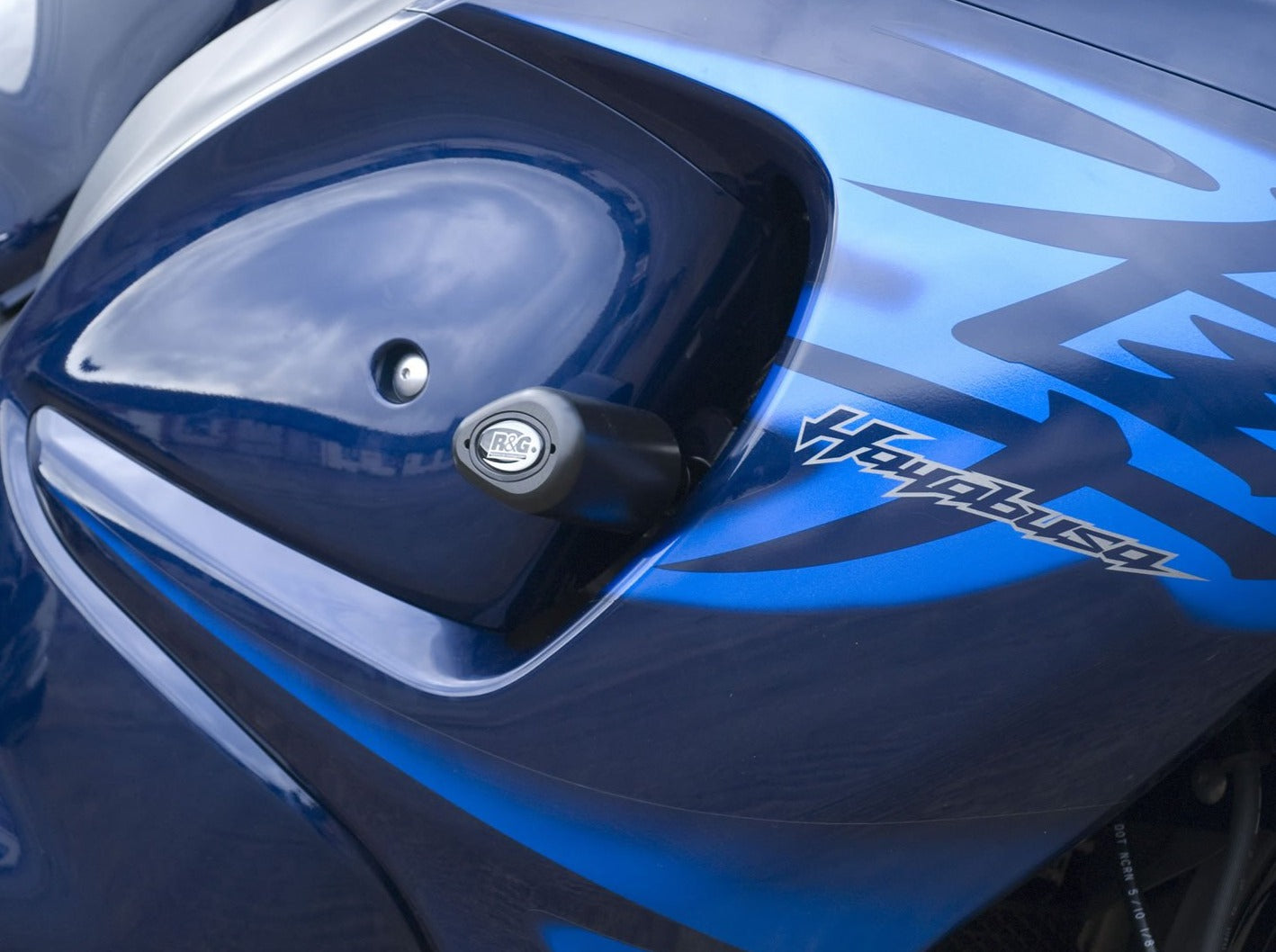 CP0298 - R&G RACING Suzuki GSX1300R Hayabusa (08/20) Frame Crash Protection Sliders "Aero"