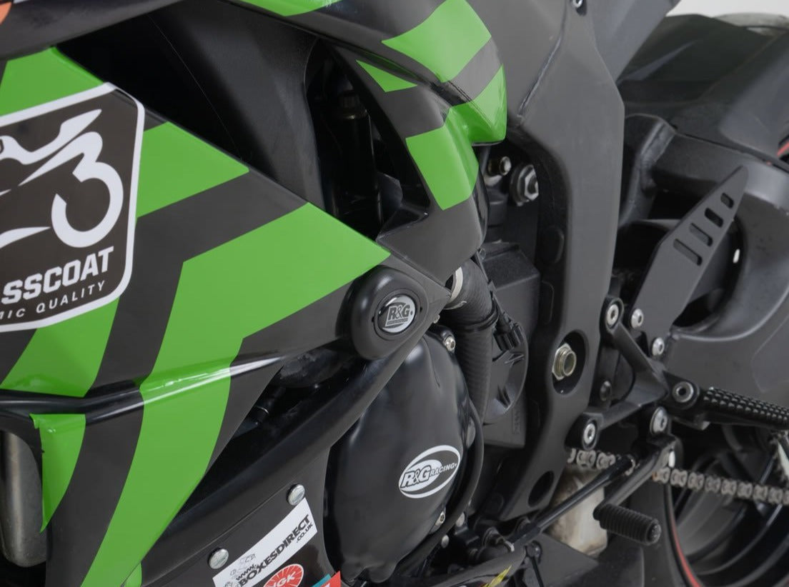 CP0336 - R&G RACING Kawasaki ZX-6R (09/12) Frame Crash Protection Sliders "Aero" (racing)