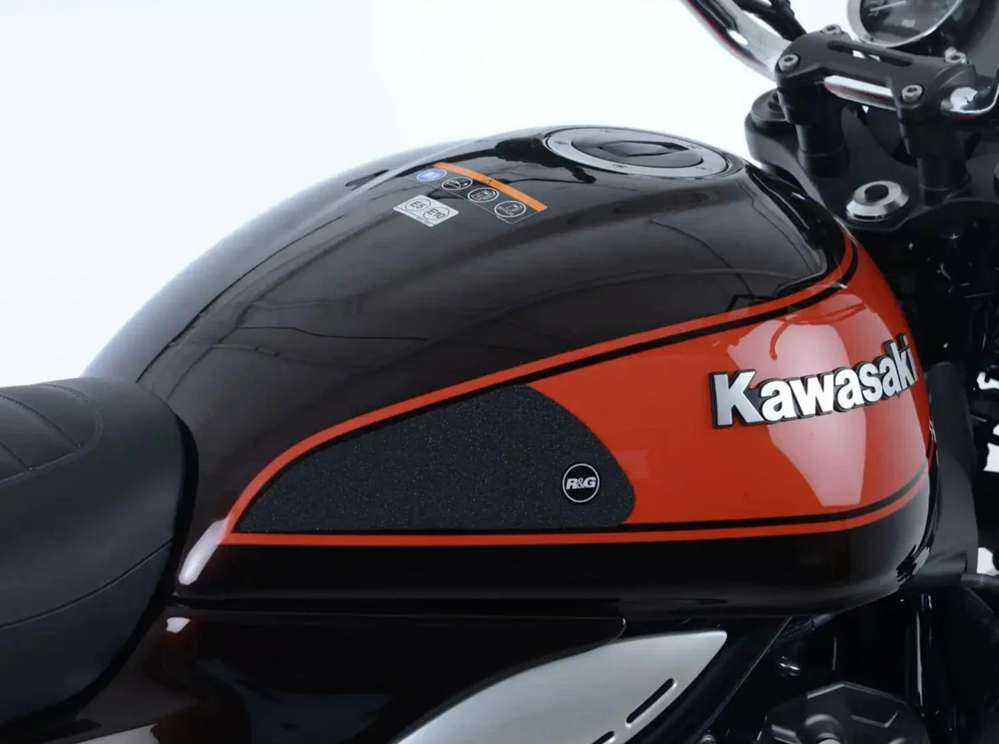 EZRG432 - R&G RACING Kawasaki Z900RS (2018+) Fuel Tank Traction Grips