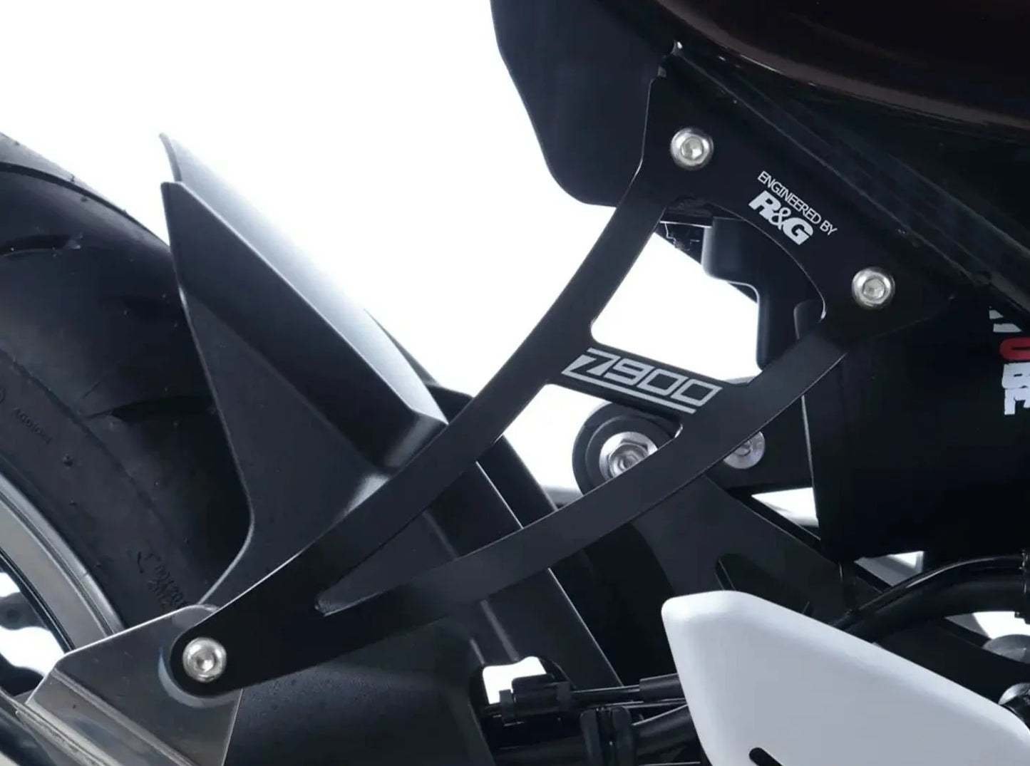 EH0084 - R&G RACING Kawasaki Z900RS (2018+) Exhaust Hanger & Blanking Plate Kit