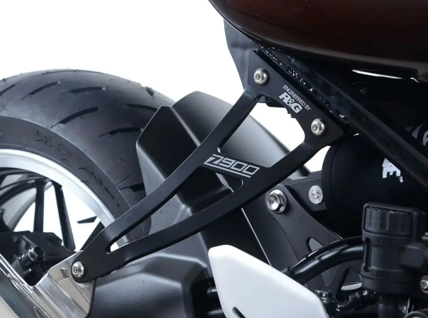 EH0084 - R&G RACING Kawasaki Z900RS (2018+) Exhaust Hanger & Blanking Plate Kit
